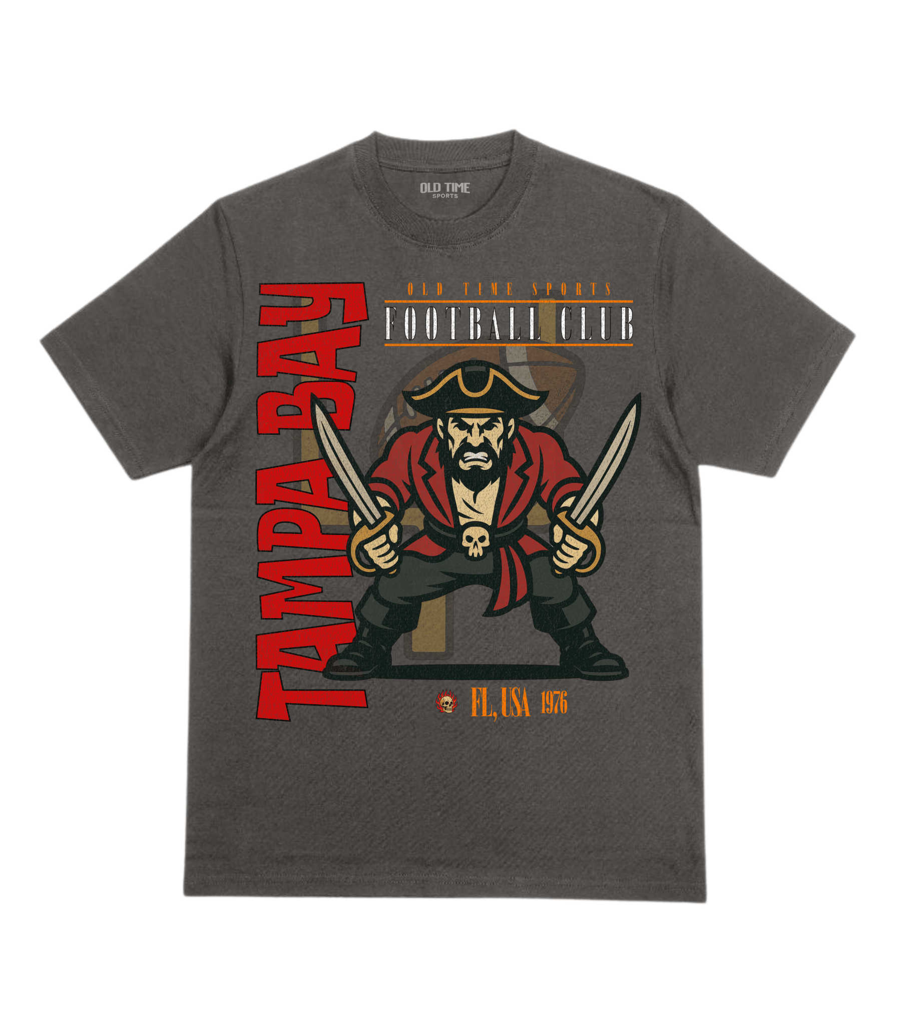 Tampa Bay Football v2 T-Shirt - Old Time Sports