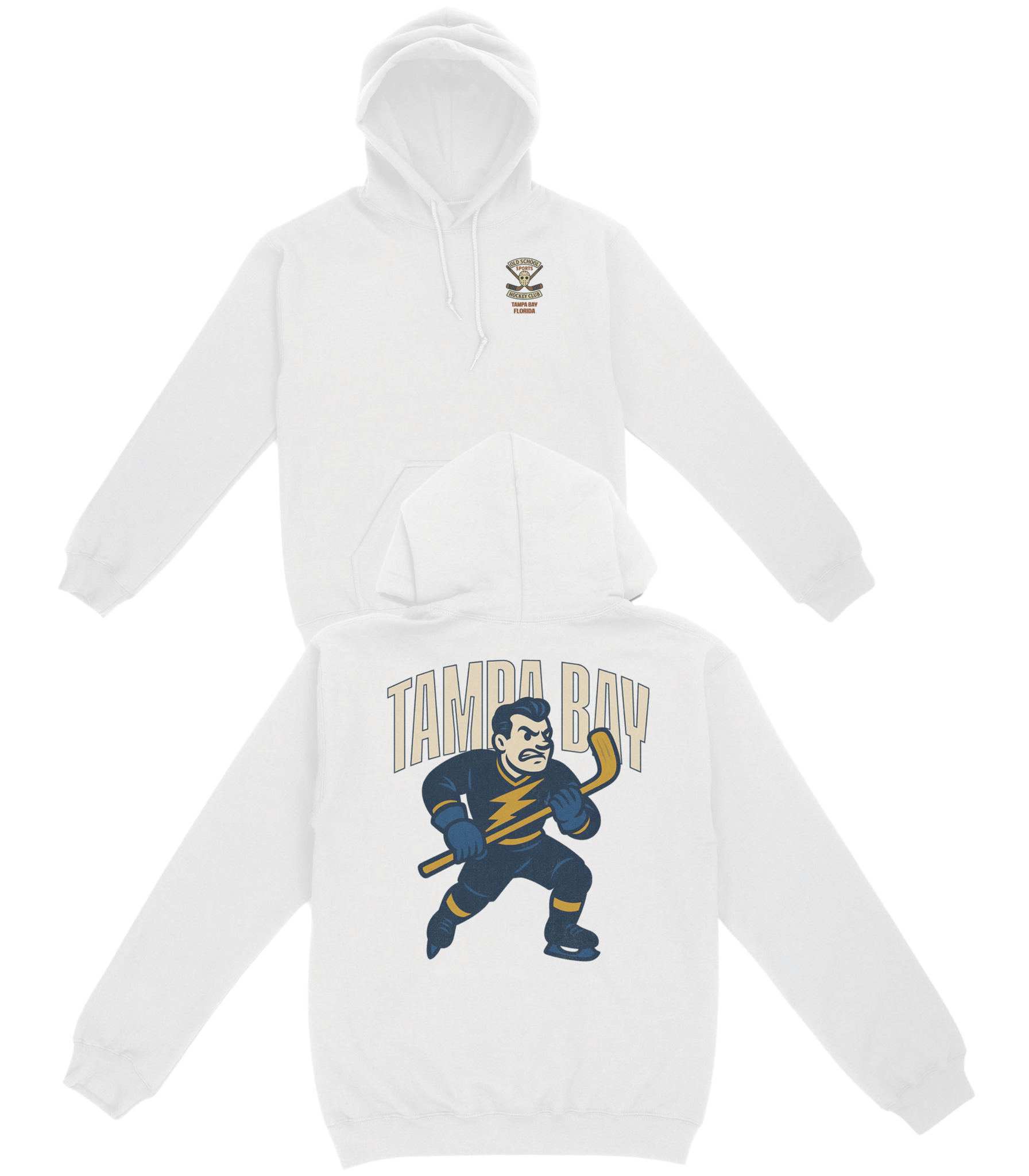 Tampa Bay Hockey Basic Hoodie - Old Time Sports