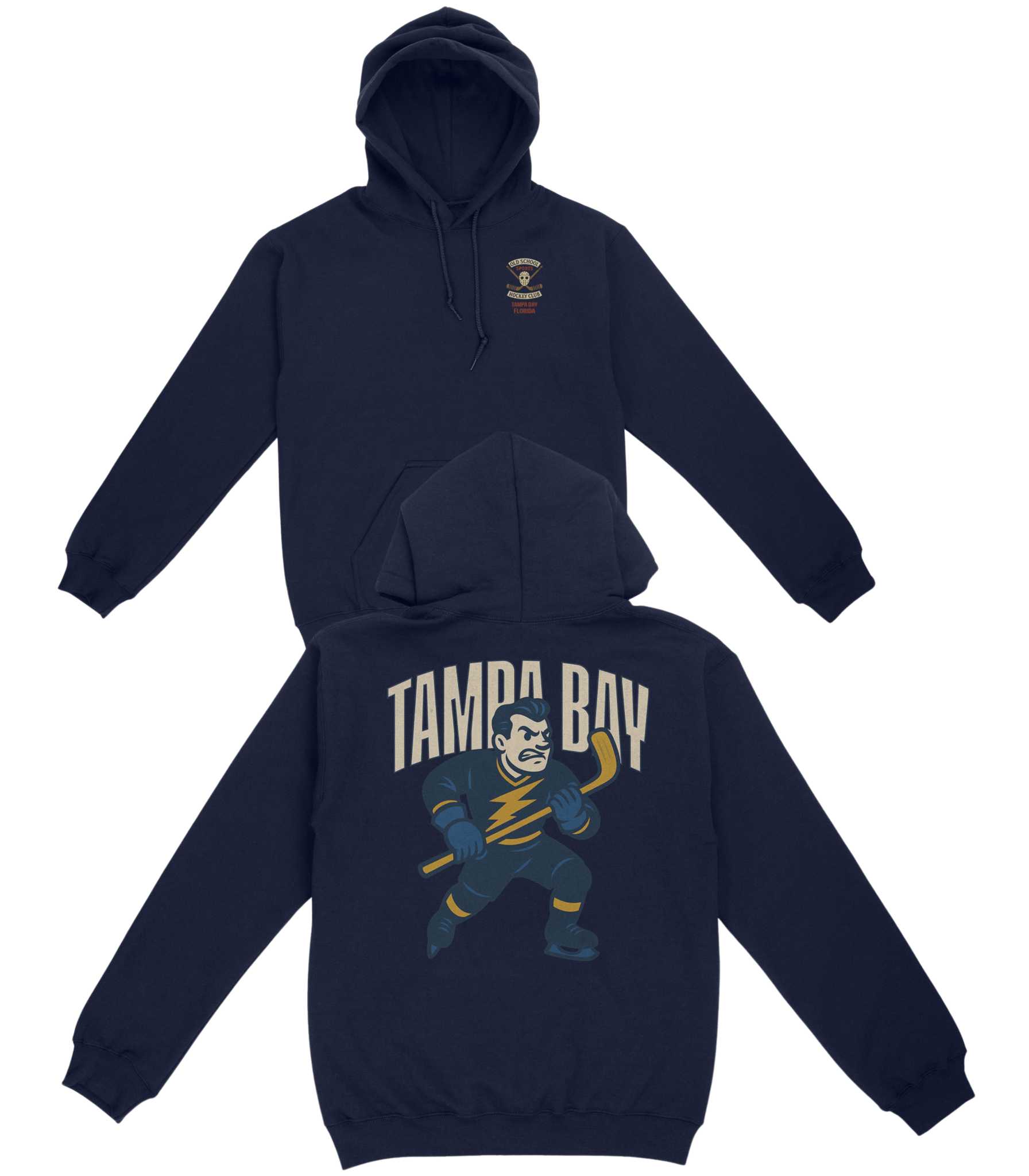 Tampa Bay Hockey Basic Hoodie - Old Time Sports