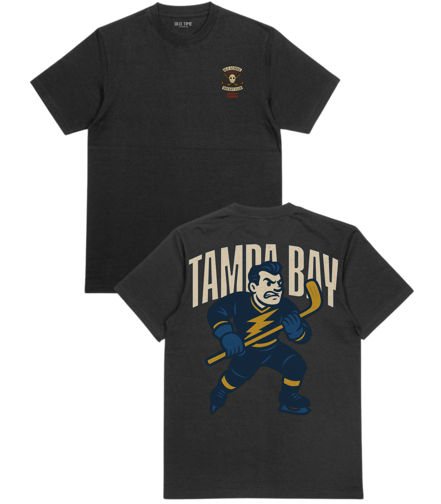 Tampa Bay Hockey v1 T-Shirt - Old Time Sports