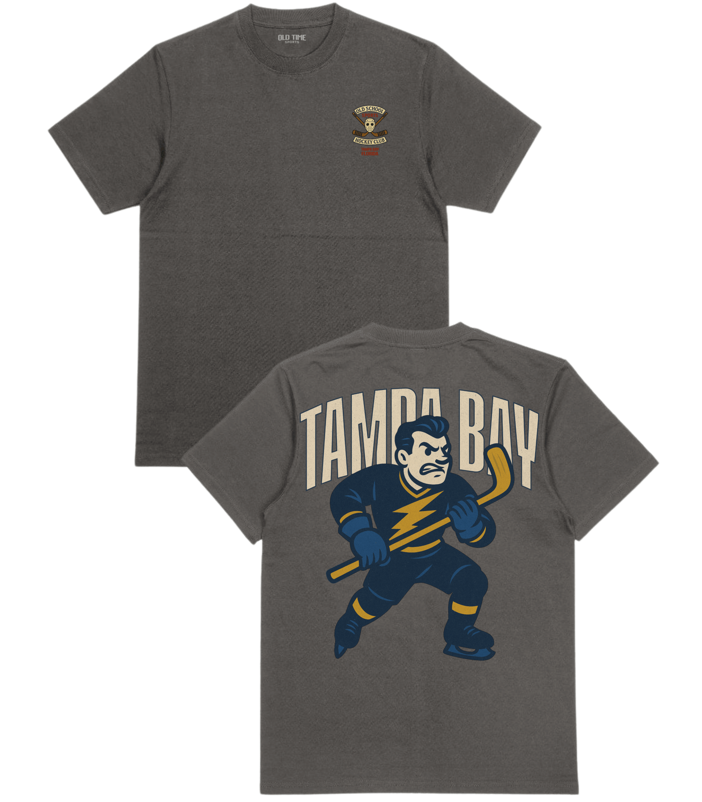 Tampa Bay Hockey v1 T-Shirt - Old Time Sports