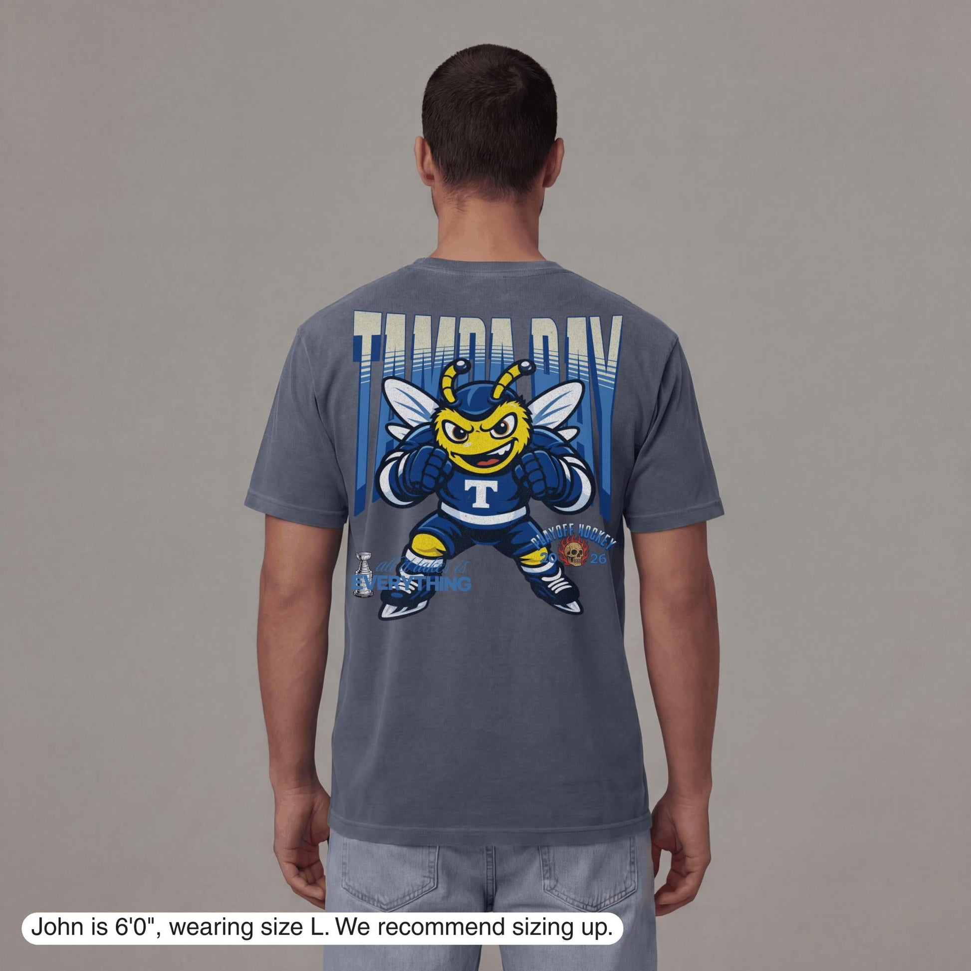 Tampa Bay Playoff Hockey T-Shirt - Old Time Sports