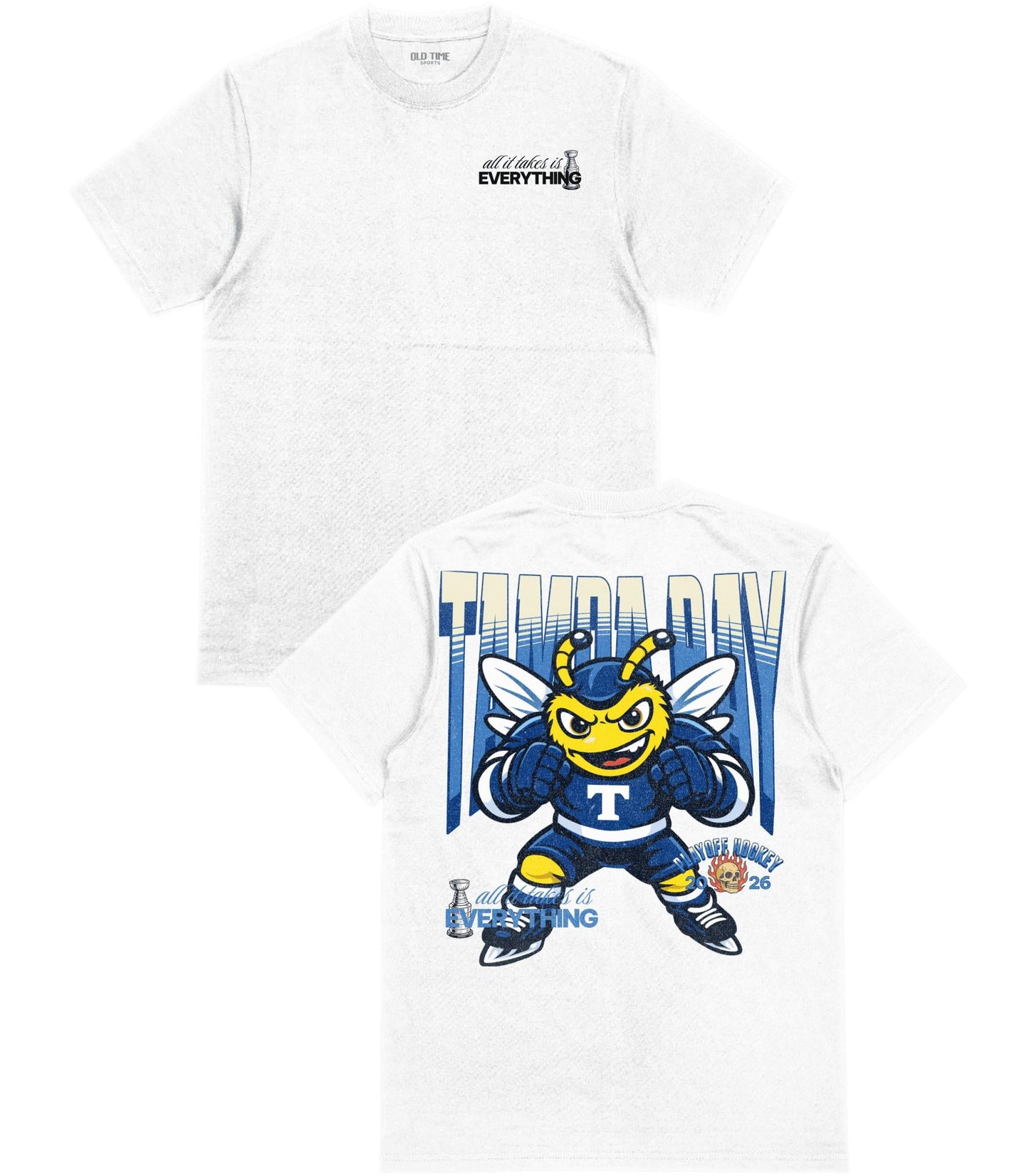 Tampa Bay Playoff Hockey T-Shirt - Old Time Sports