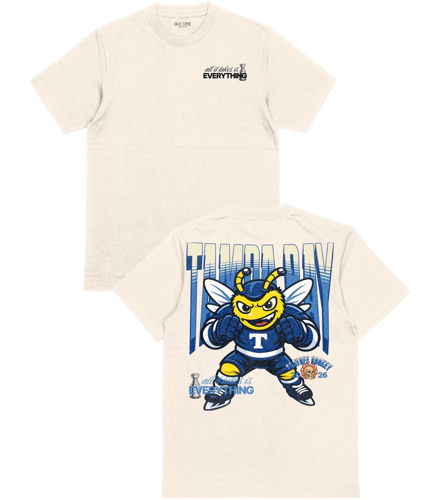 Tampa Bay Playoff Hockey T-Shirt - Old Time Sports
