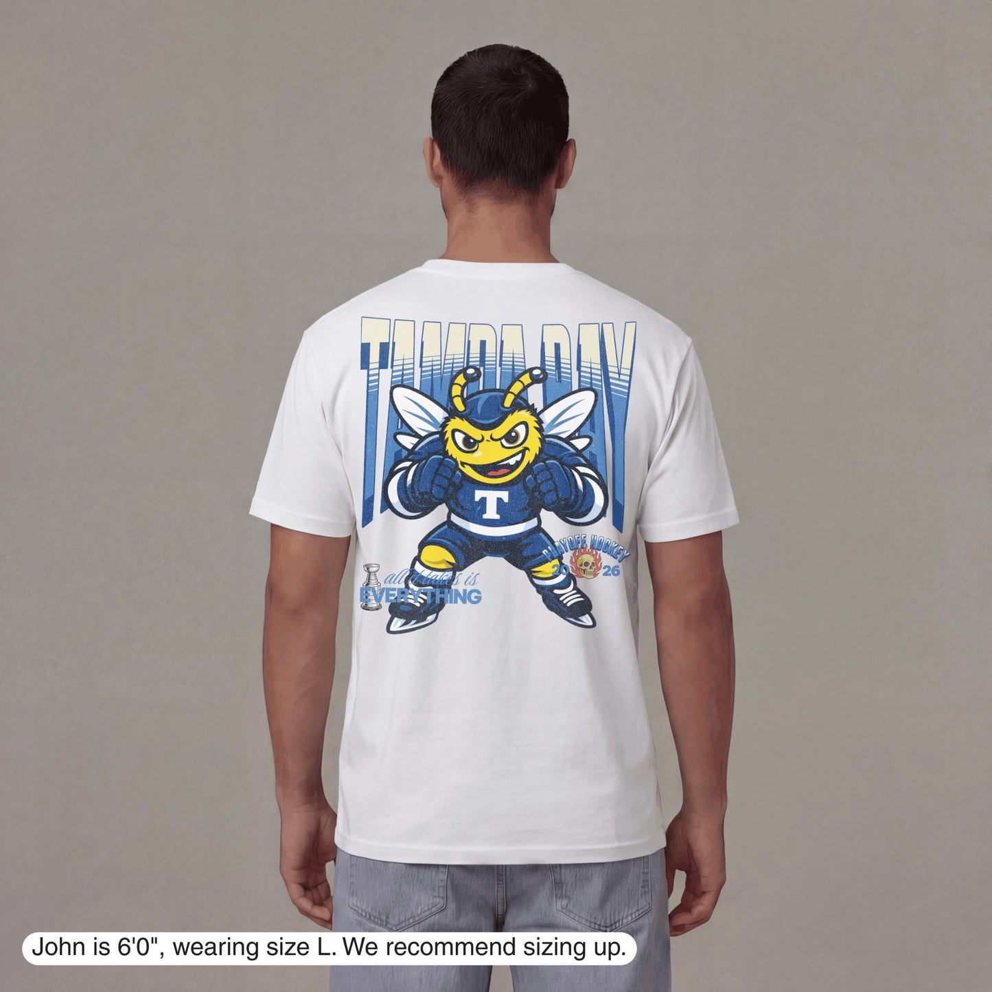 Tampa Bay Playoff Hockey T-Shirt - Old Time Sports