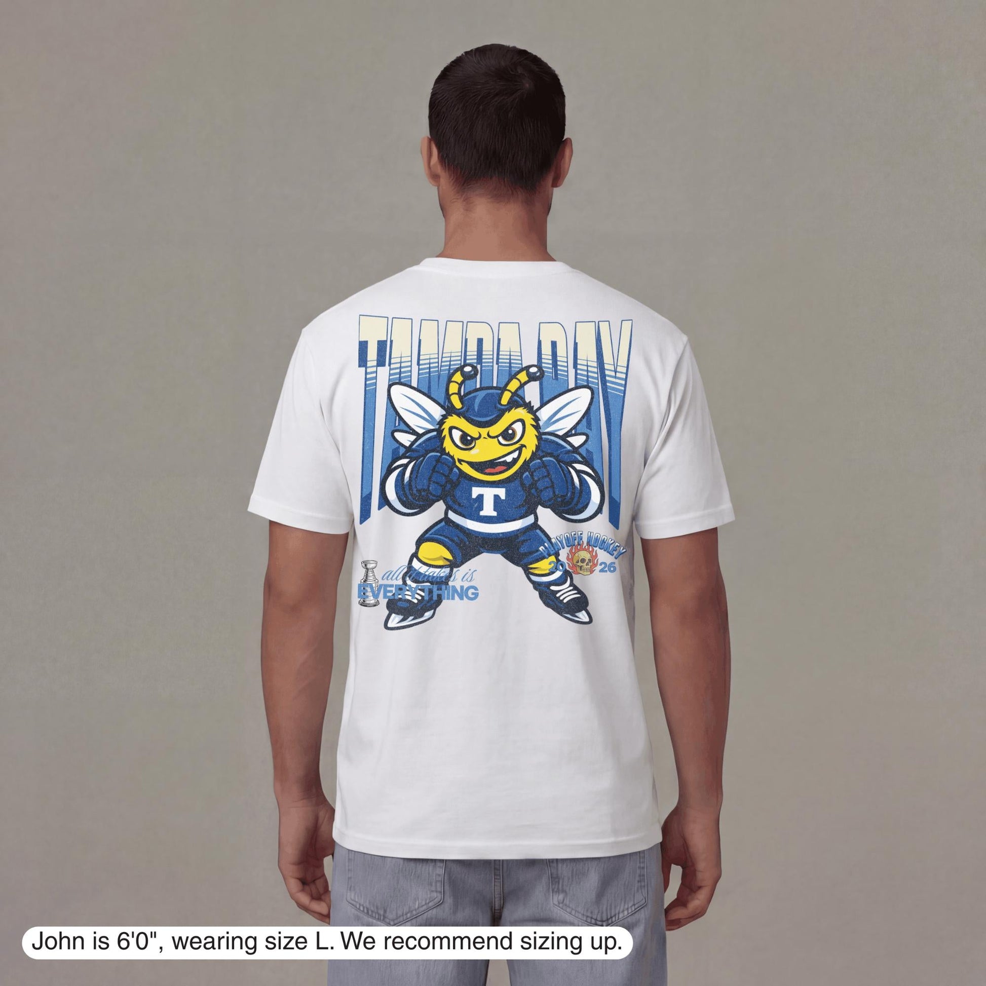 Tampa Bay Playoff Hockey T-Shirt - Old Time Sports