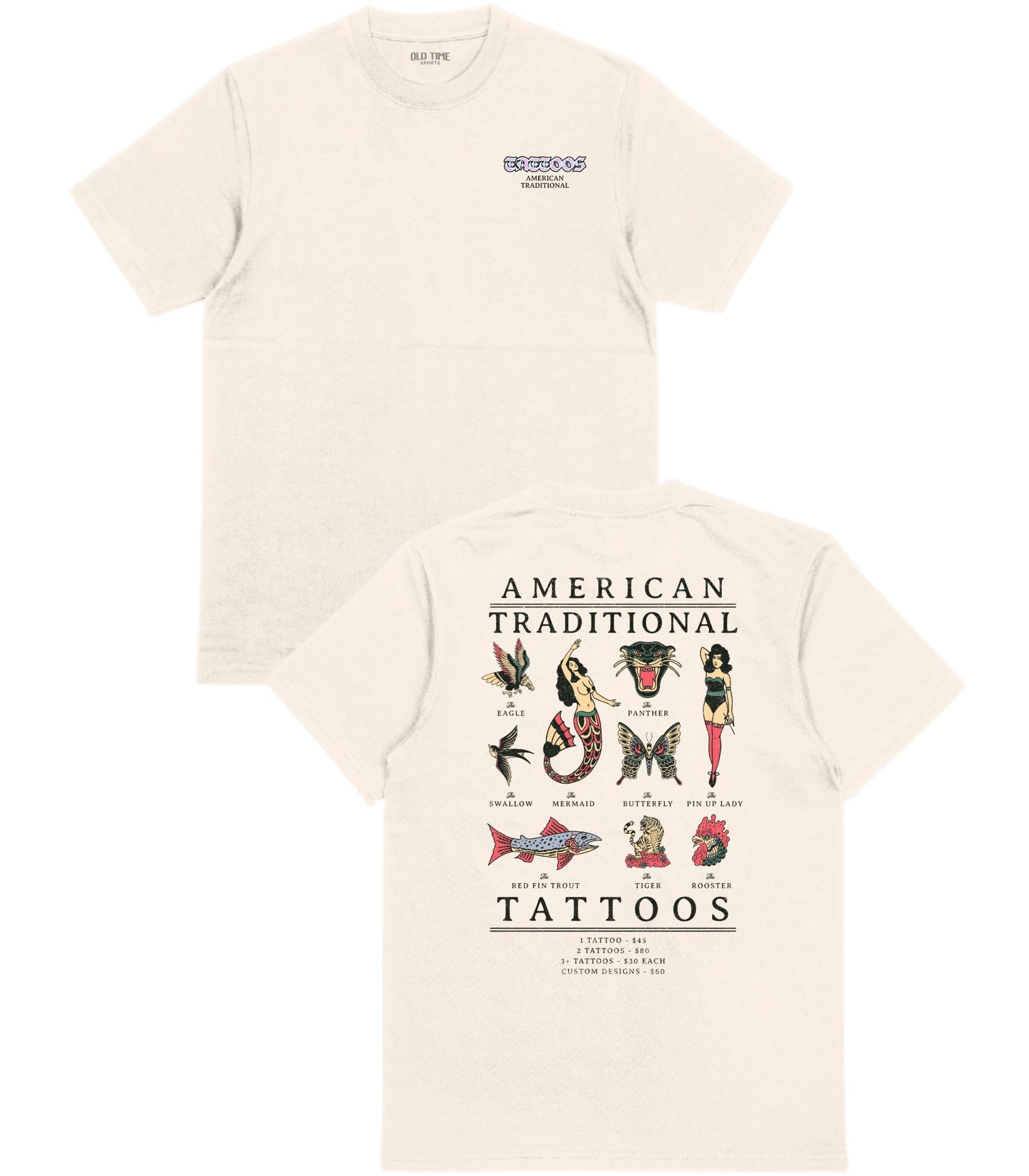 Tattoos T-Shirt - Old Time Sports