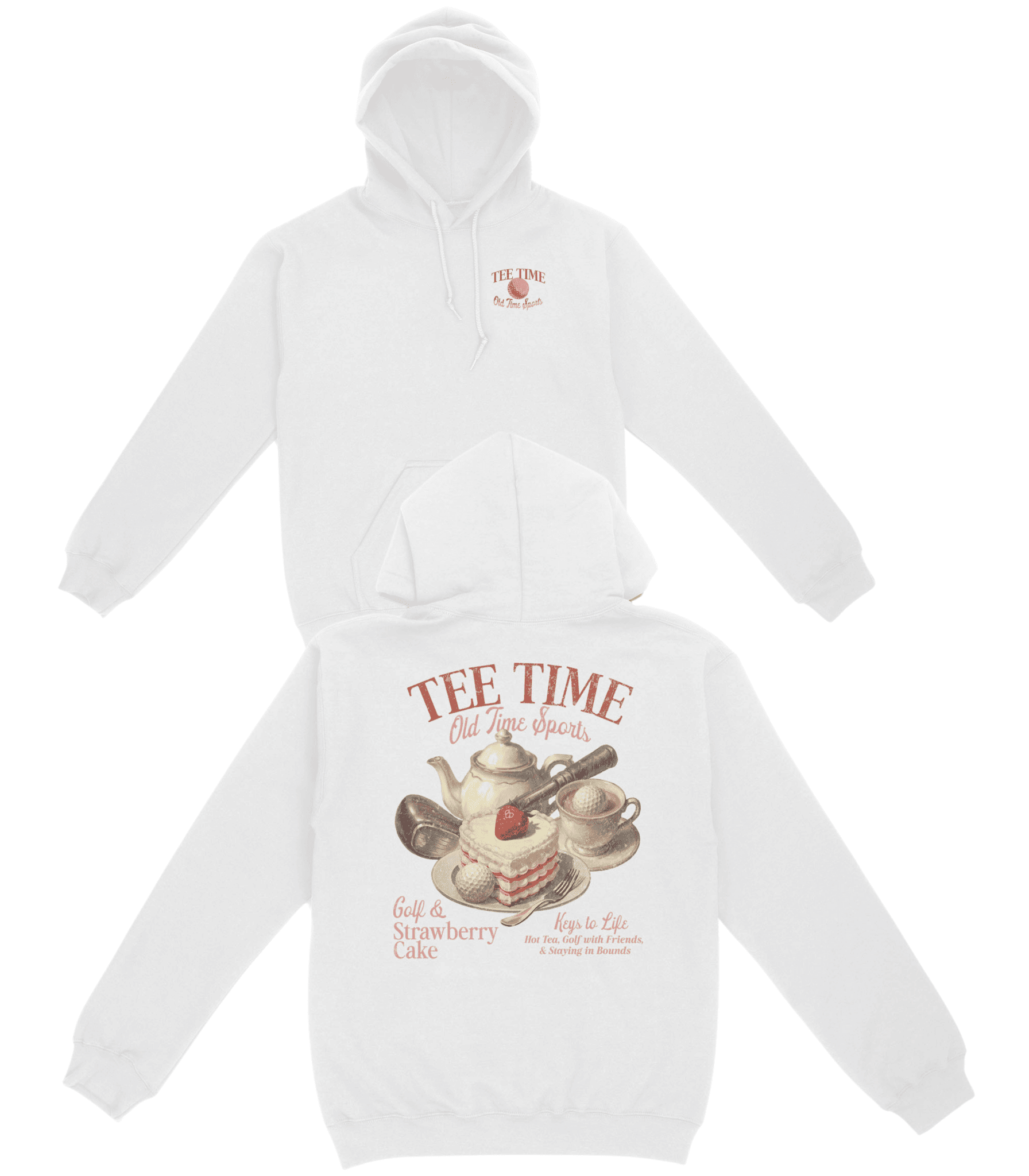 Tee Time Basic Hoodie - Old Time Sports