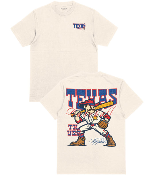 Texas Baseball Appl. T-Shirt - Old Time Sports