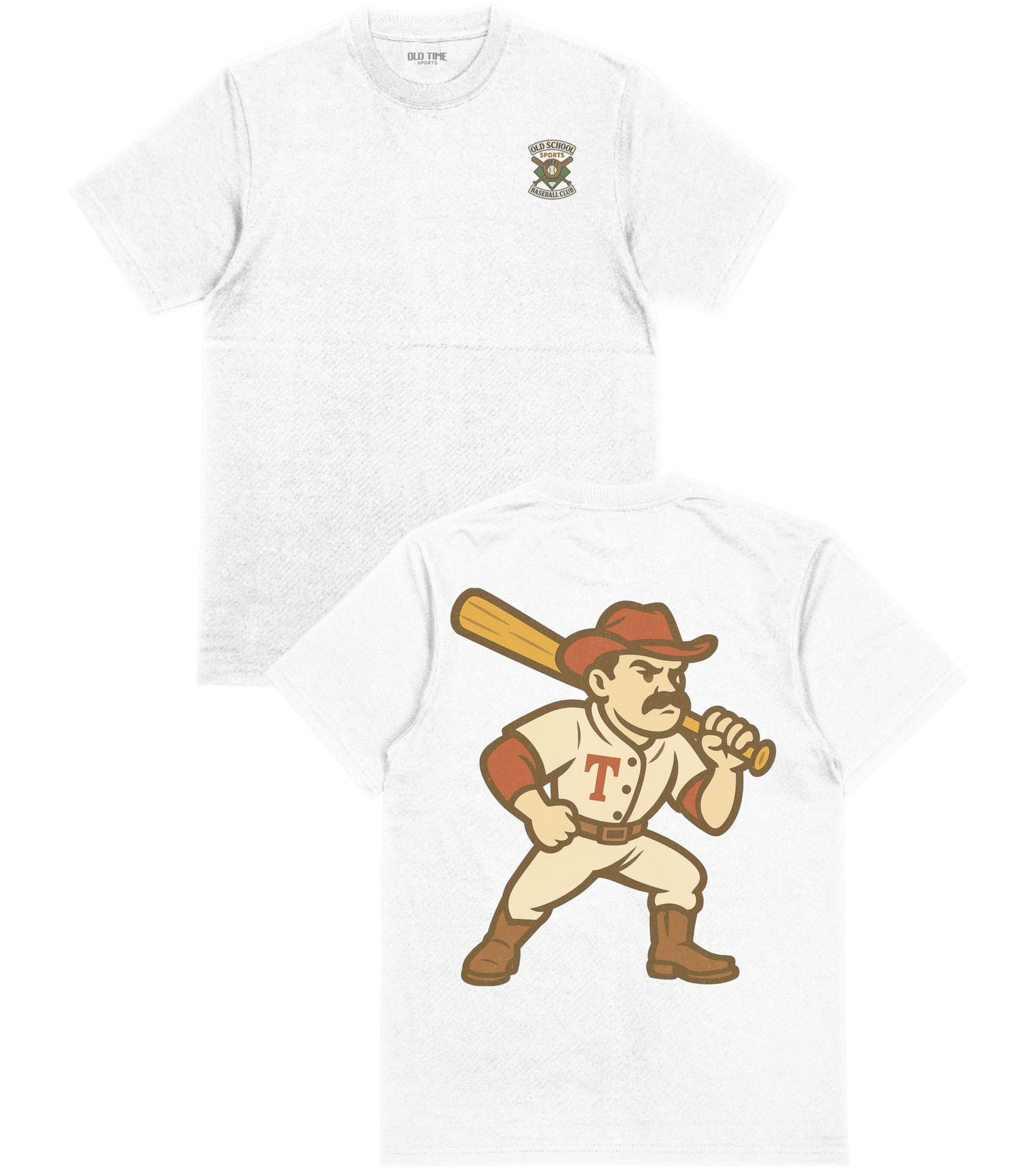 Texas Baseball v3 T-Shirt - Old Time Sports