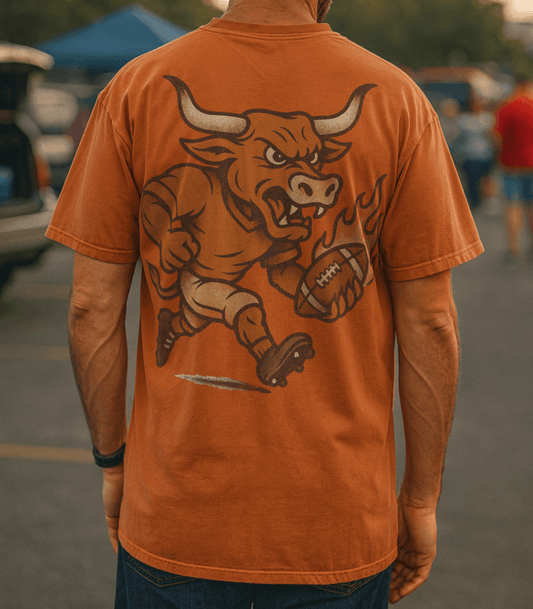 Texas Football v1 T-Shirt - Old Time Sports