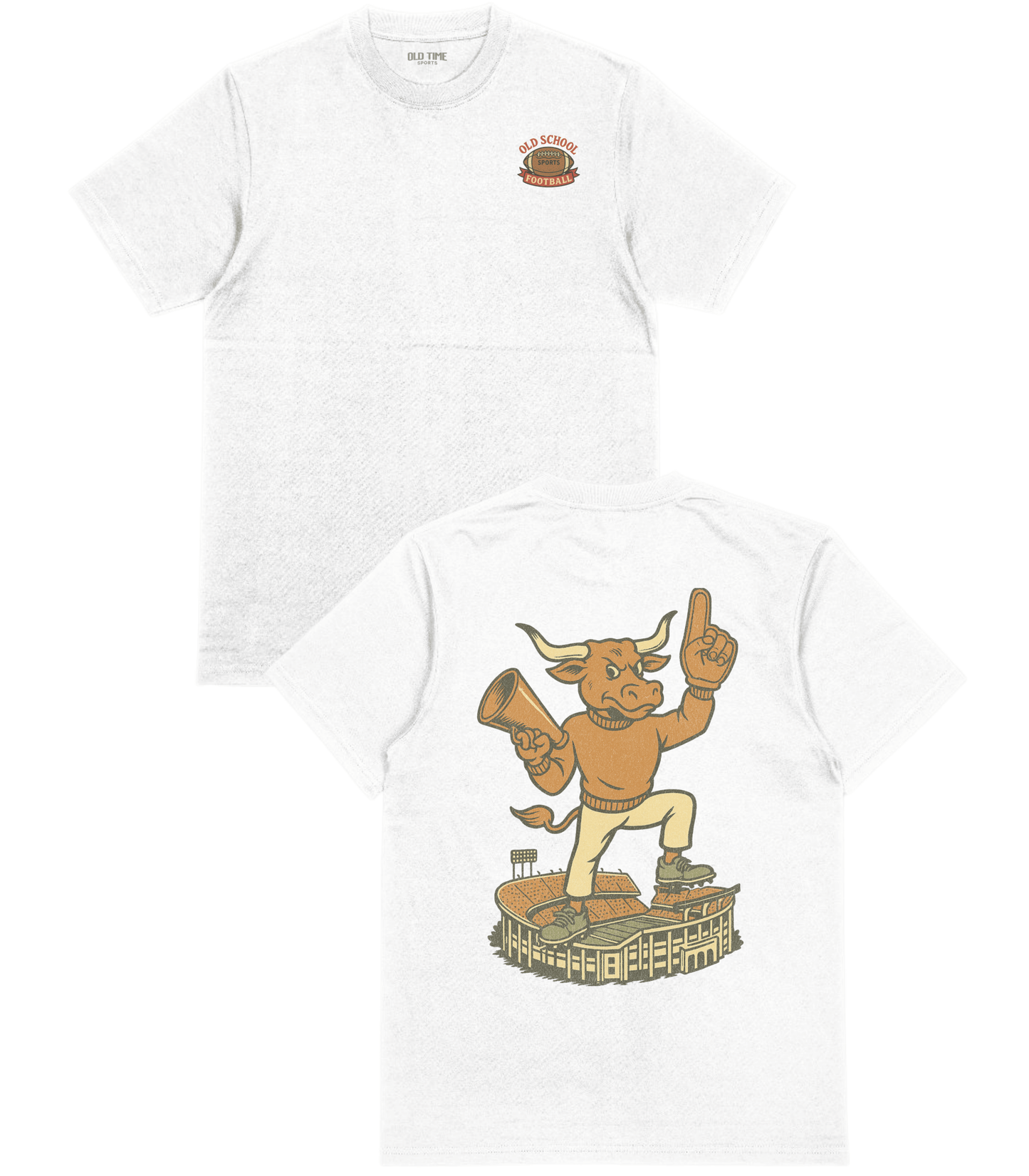 Texas Football v3 T-Shirt - Old Time Sports