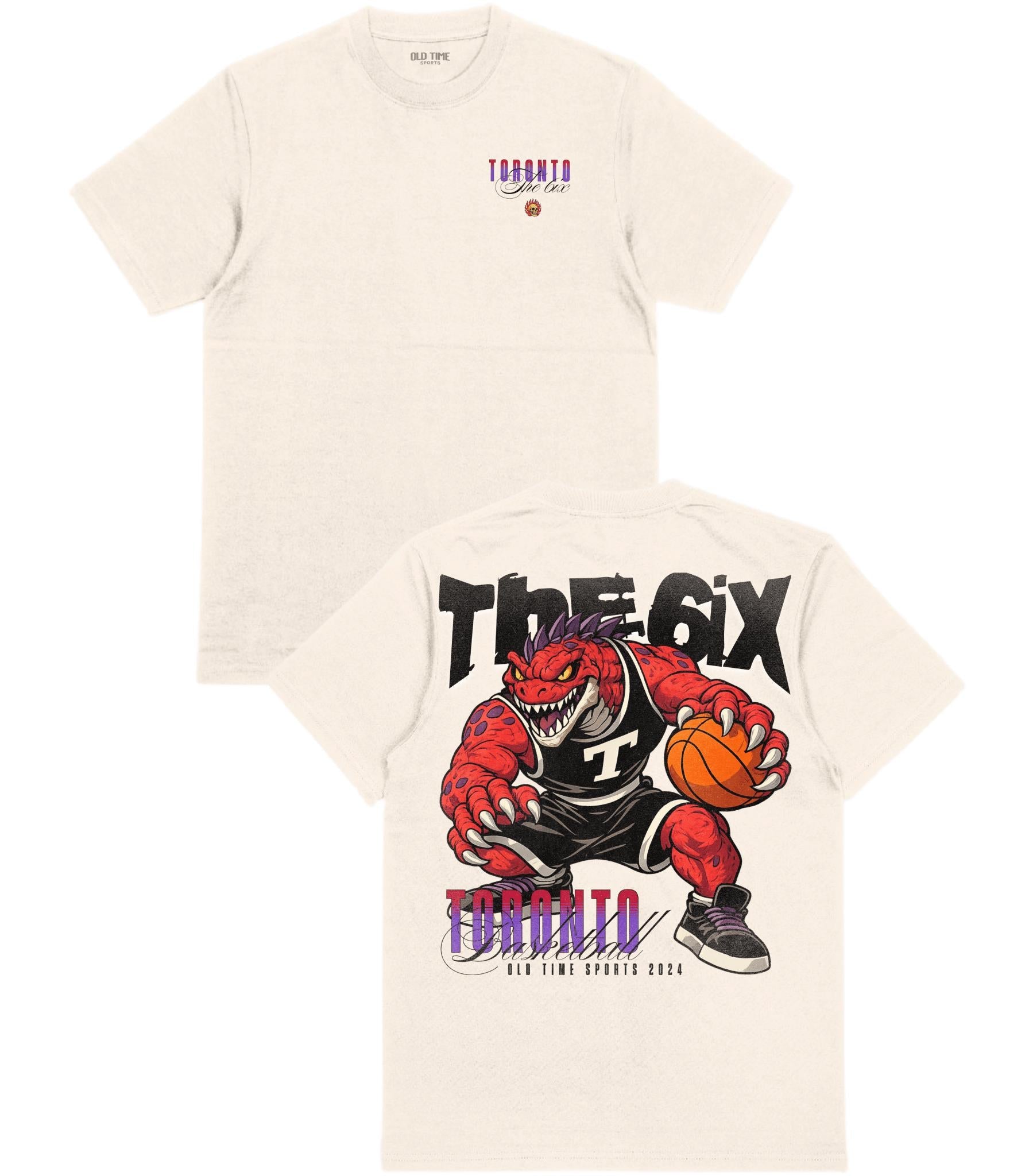 The 6ix Basketball T-Shirt - Old Time Sports