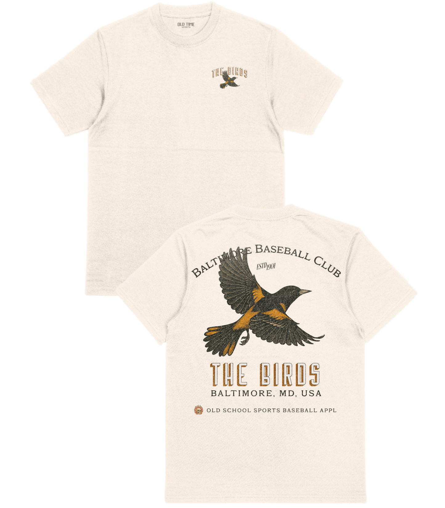 The Birds T-Shirt - Old Time Sports