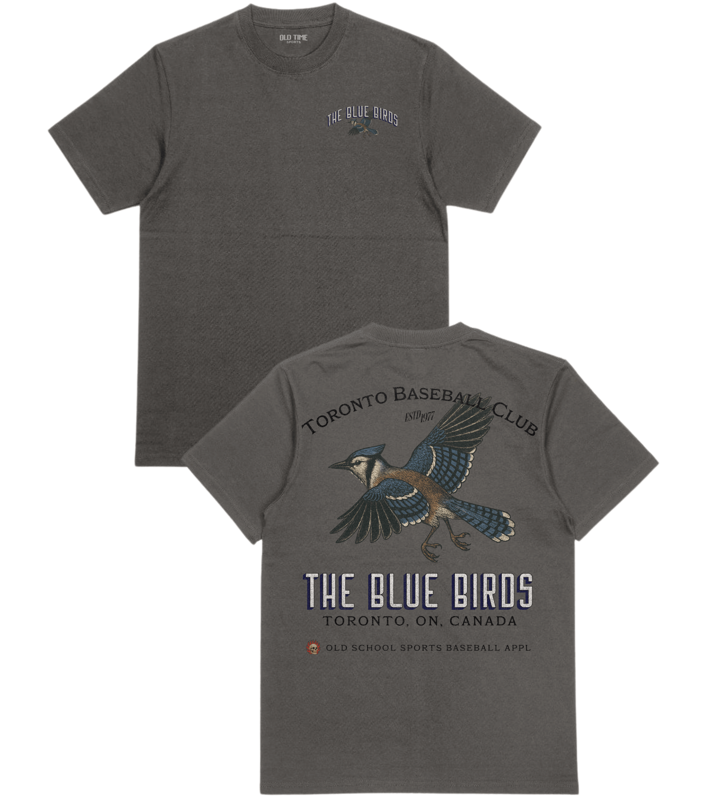 The Blue Birds T-Shirt - Old Time Sports