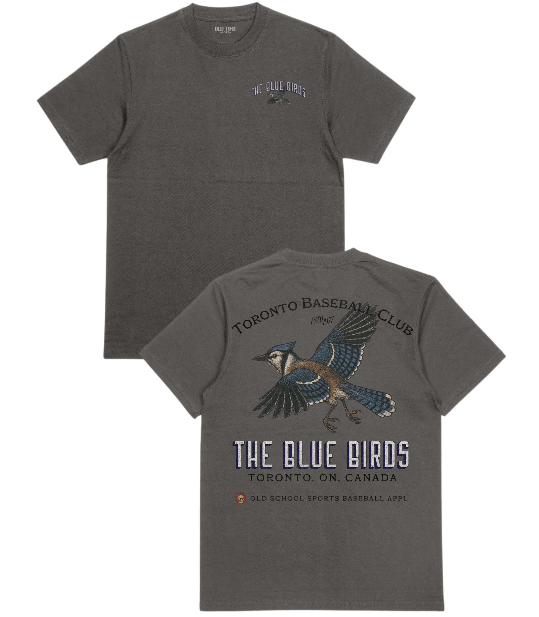 The Blue Birds T-Shirt - Old Time Sports