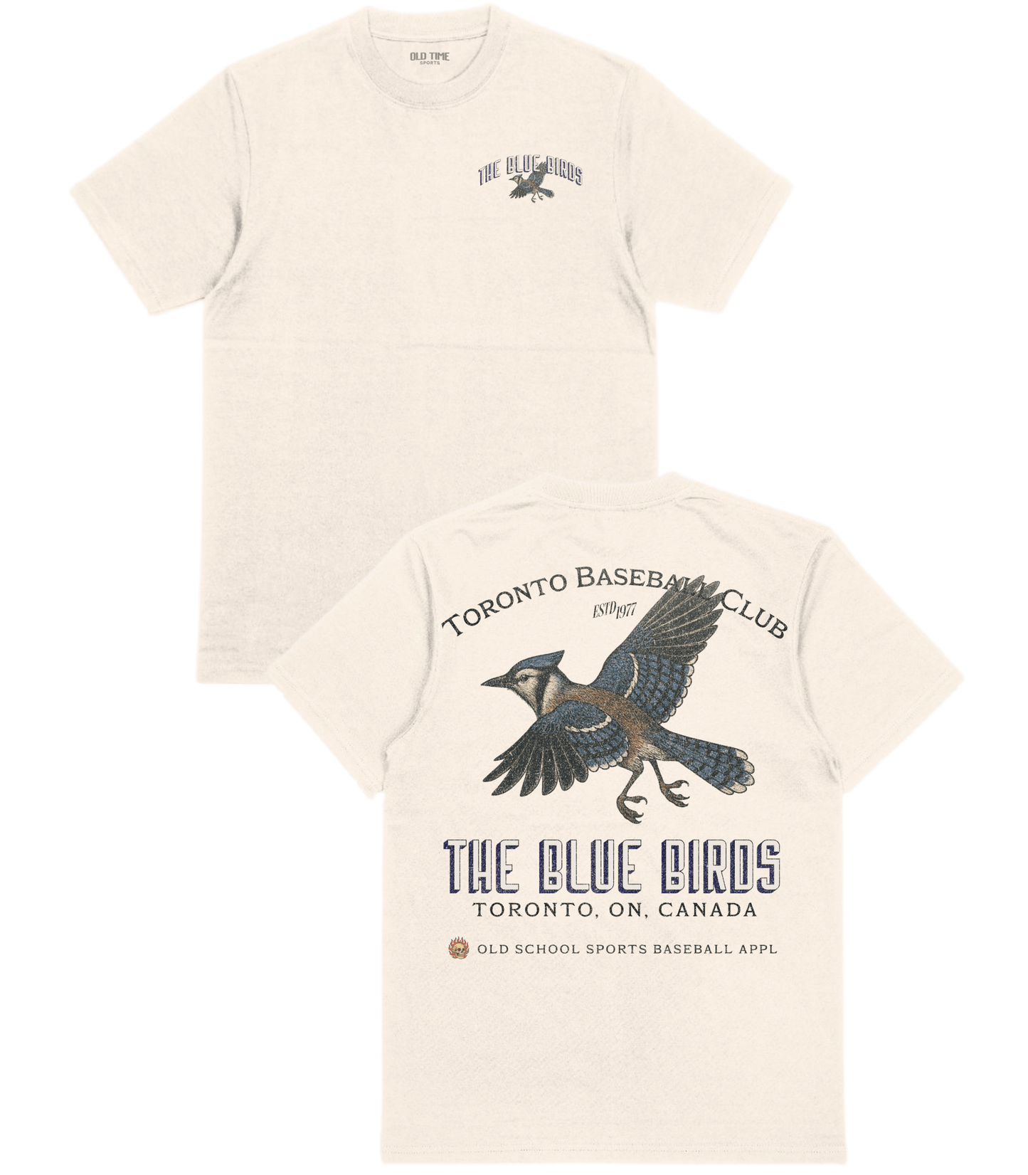 The Blue Birds T-Shirt - Old Time Sports