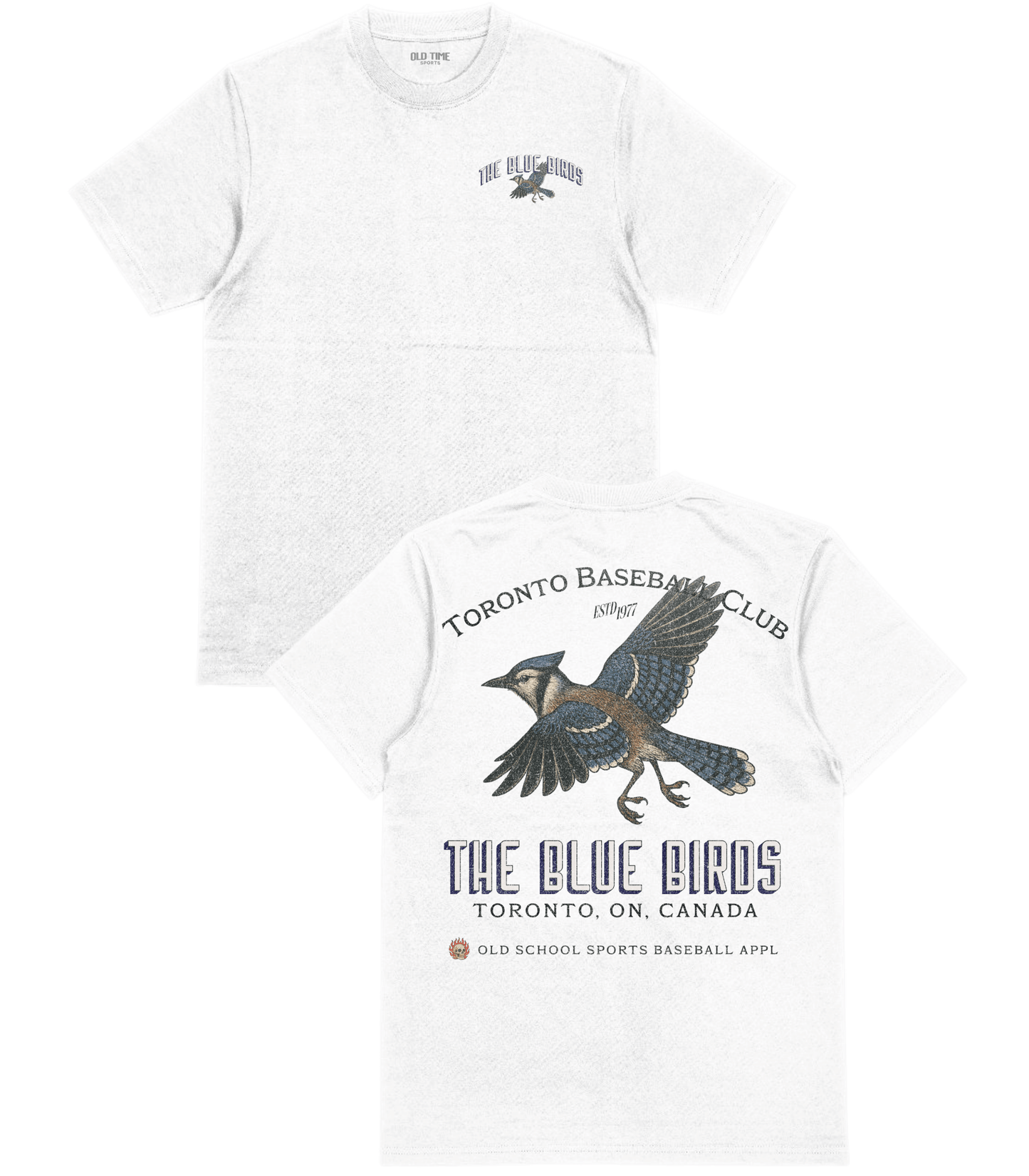 The Blue Birds T-Shirt - Old Time Sports