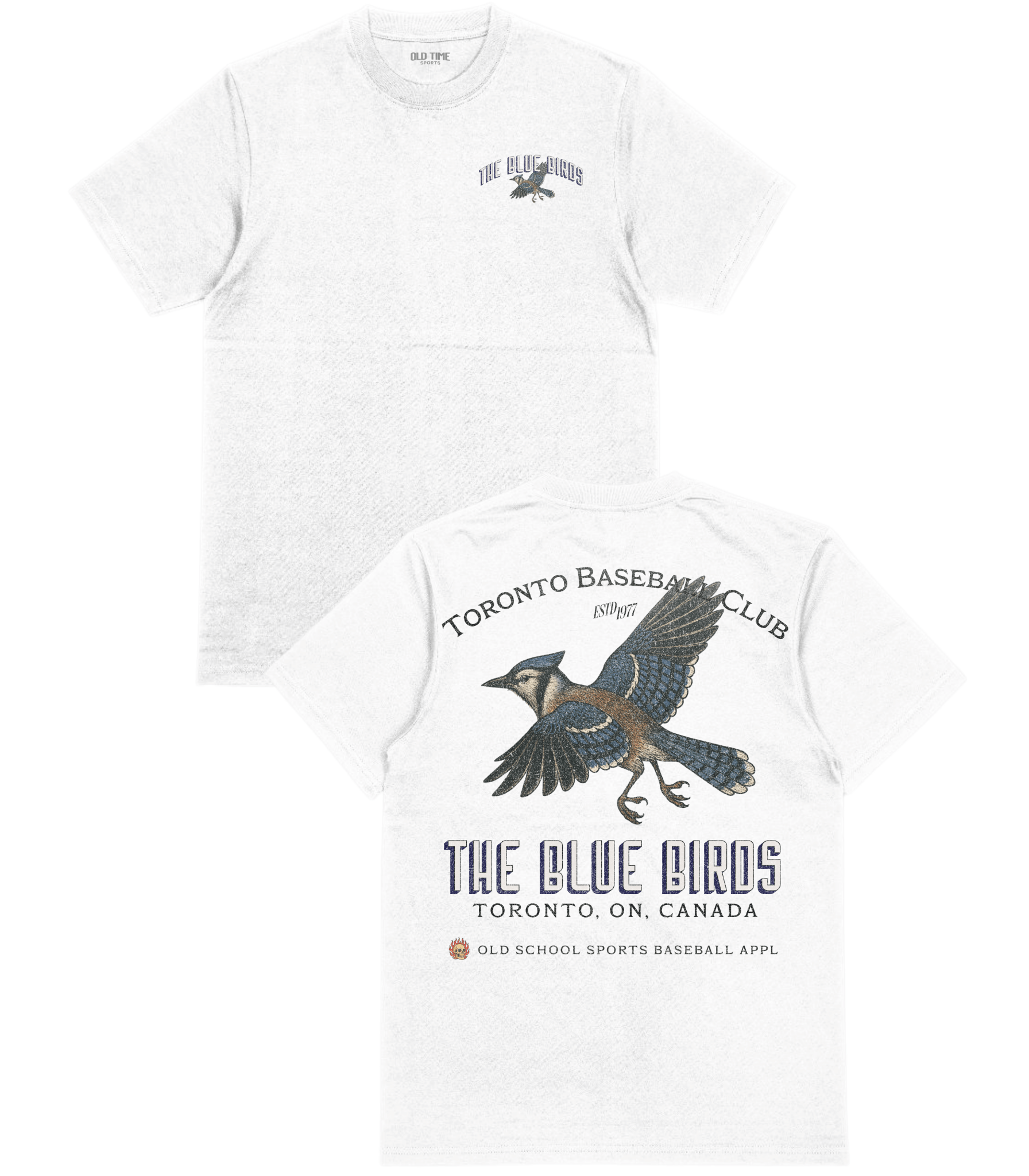 The Blue Birds T-Shirt - Old Time Sports