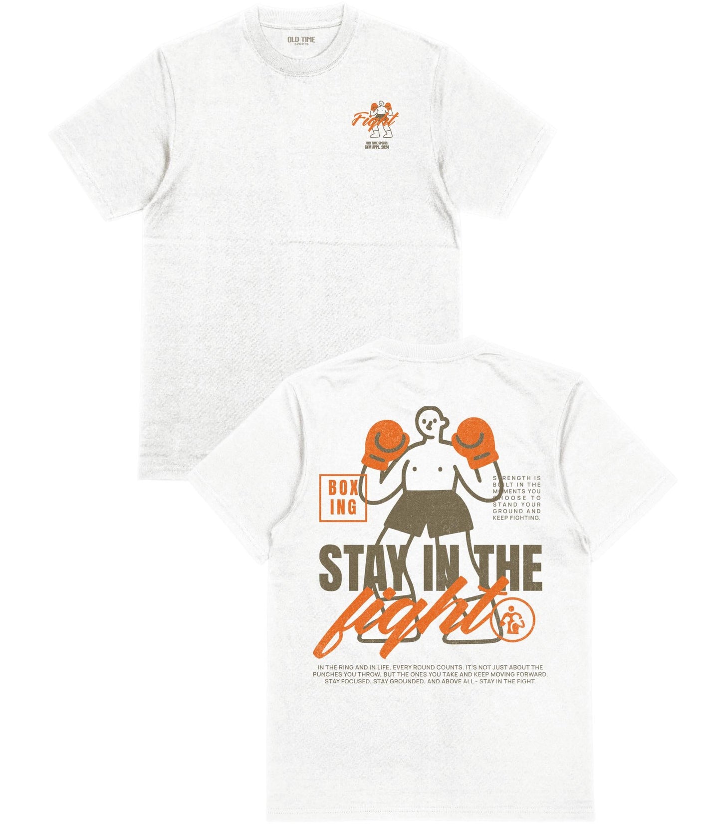 The Boxer T-shirt - Old Time Sports
