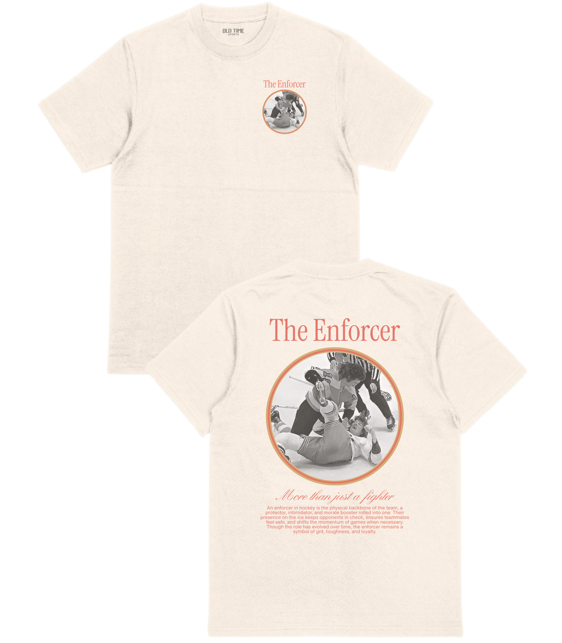 The Enforcer T-Shirt - Old Time Sports