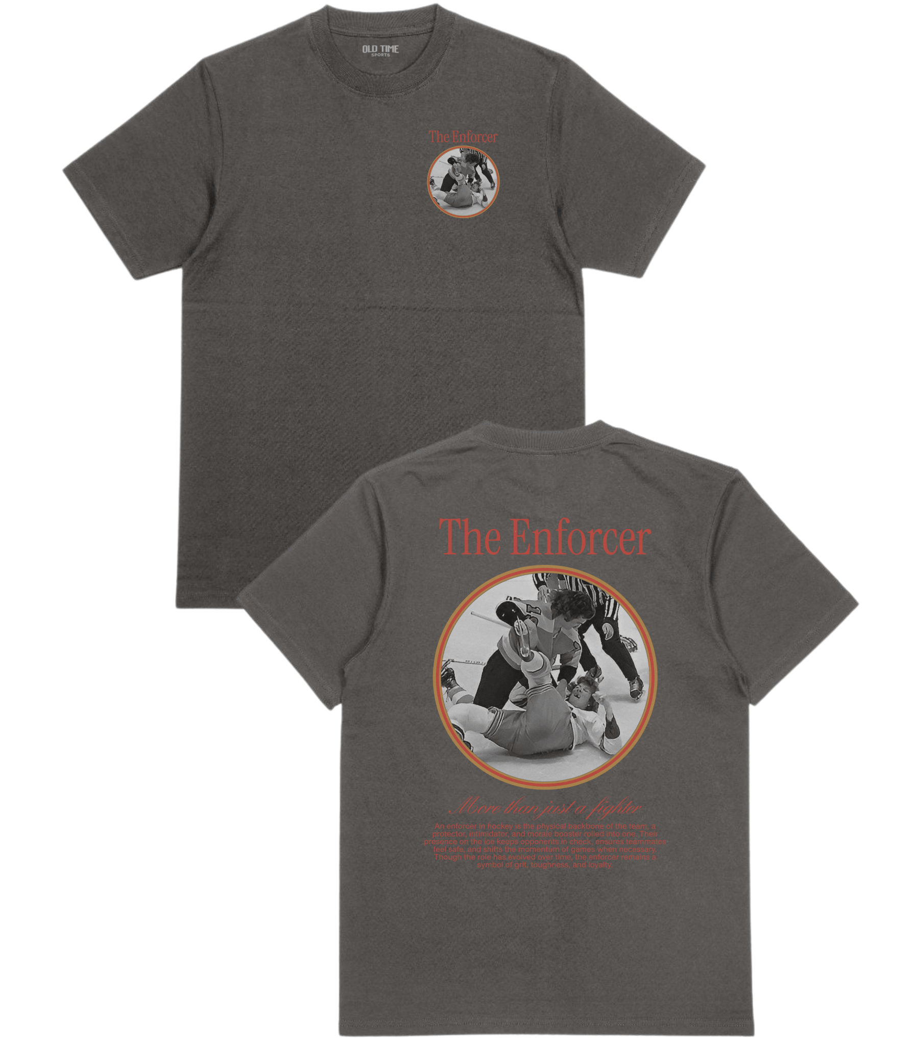 The Enforcer T-Shirt - Old Time Sports