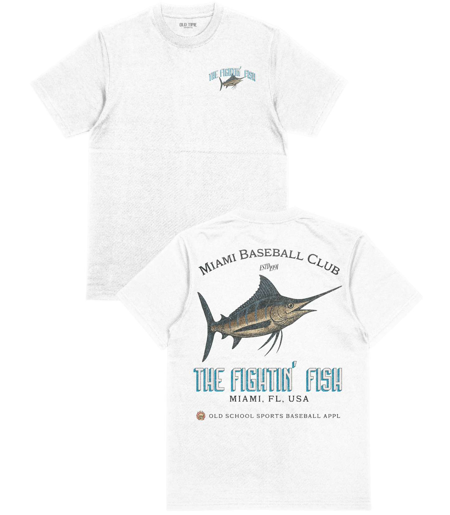 The Fightin' Fish T-Shirt - Old Time Sports