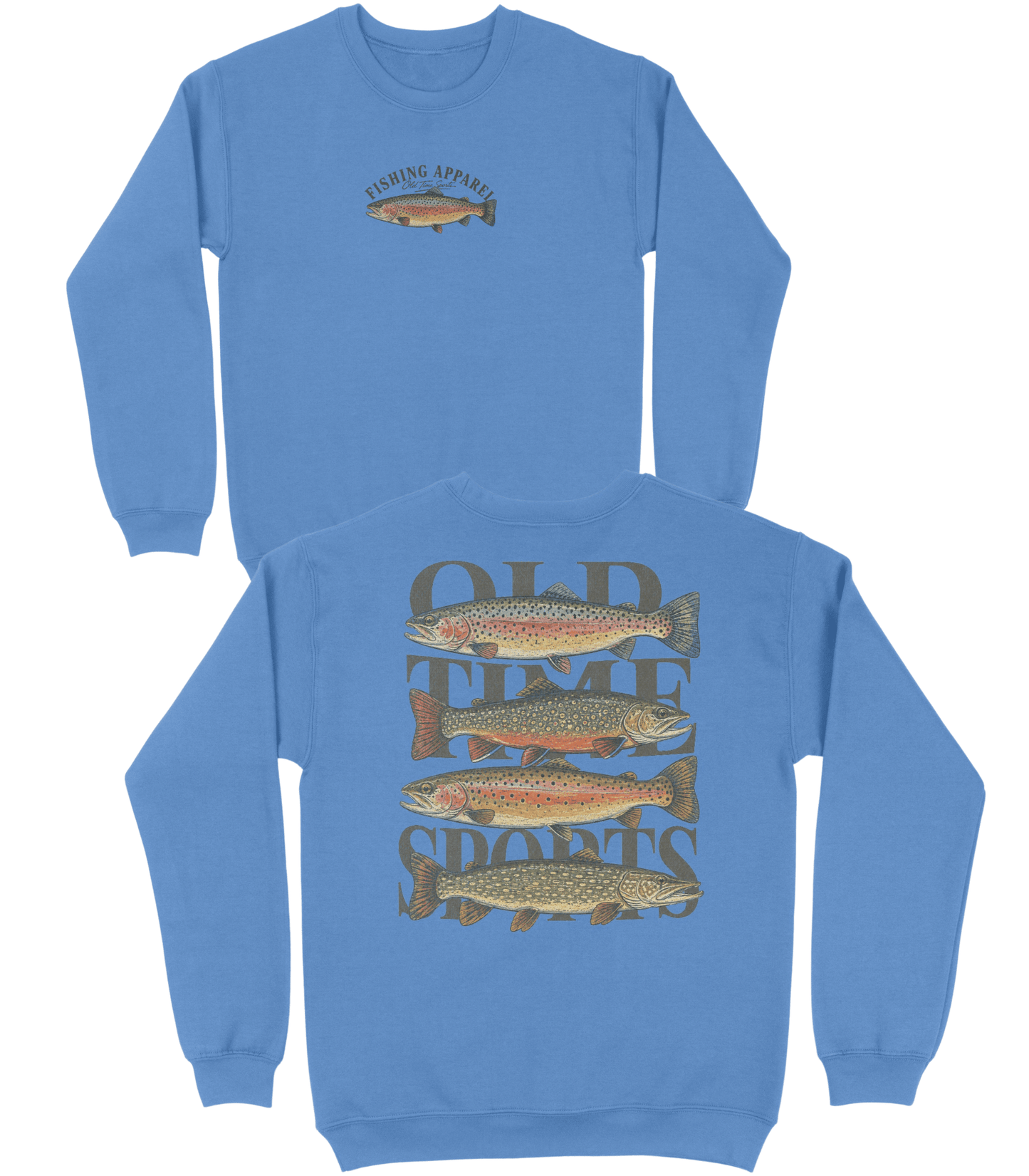 The Fish Basic Crewneck - Old Time Sports