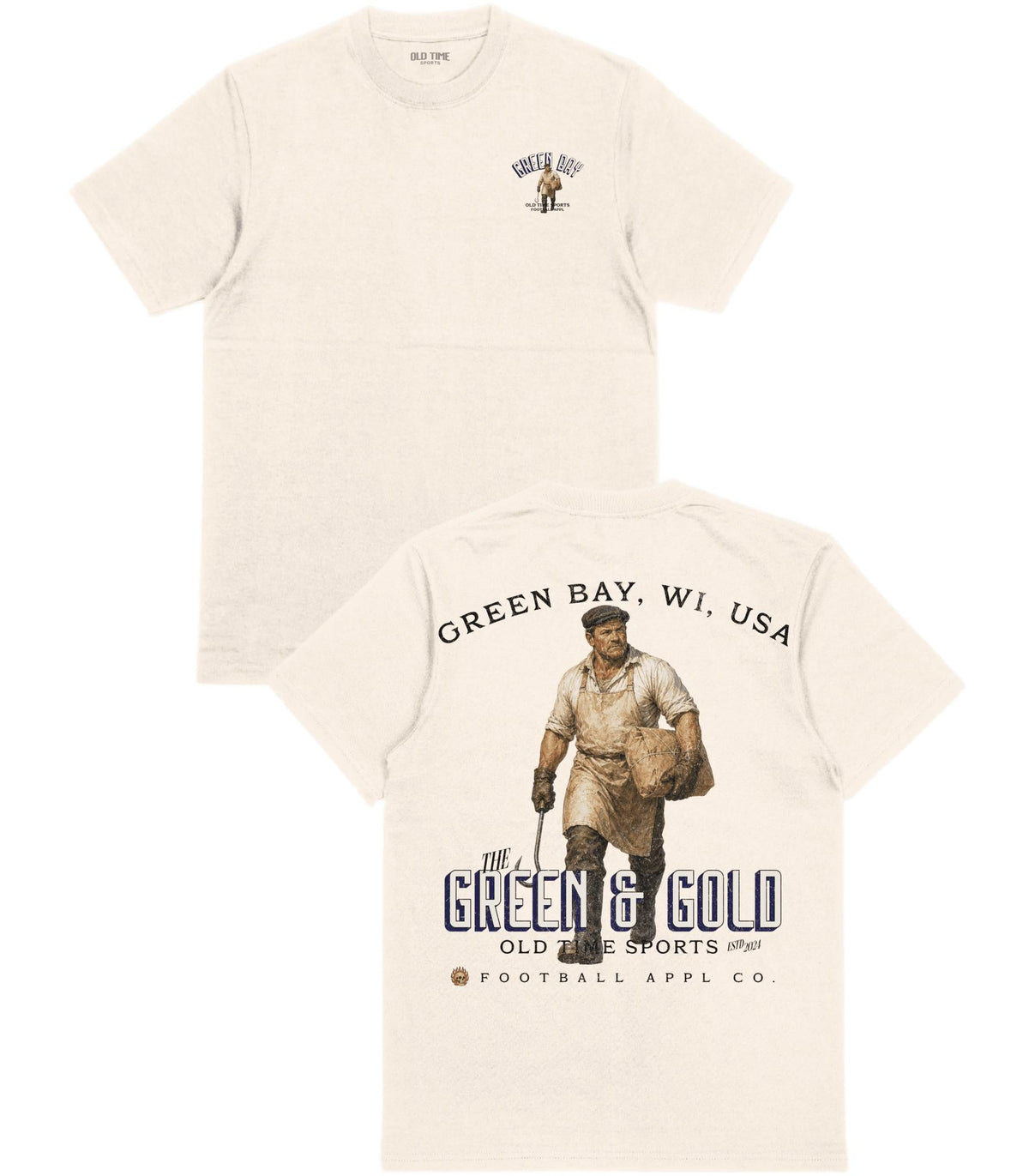 The Green & Gold T-Shirt - Old Time Sports