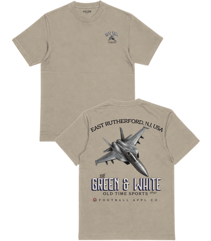 The Green & White T-Shirt - Old Time Sports