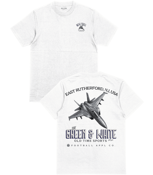 The Green & White T-Shirt - Old Time Sports
