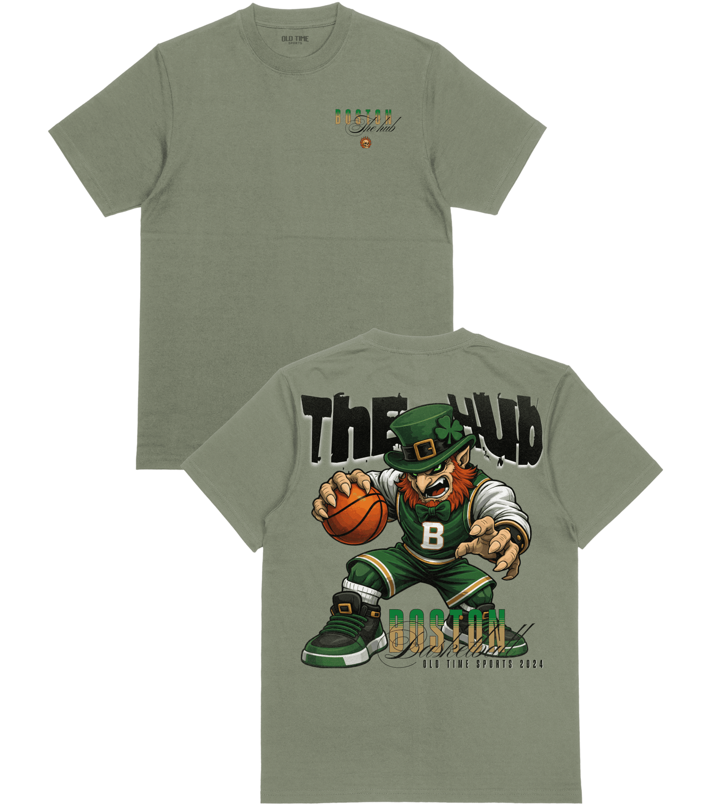 The Hub Basketball T-Shirt - Old Time Sports
