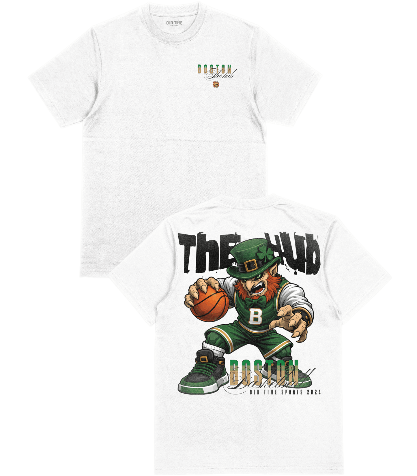 The Hub Basketball T-Shirt - Old Time Sports