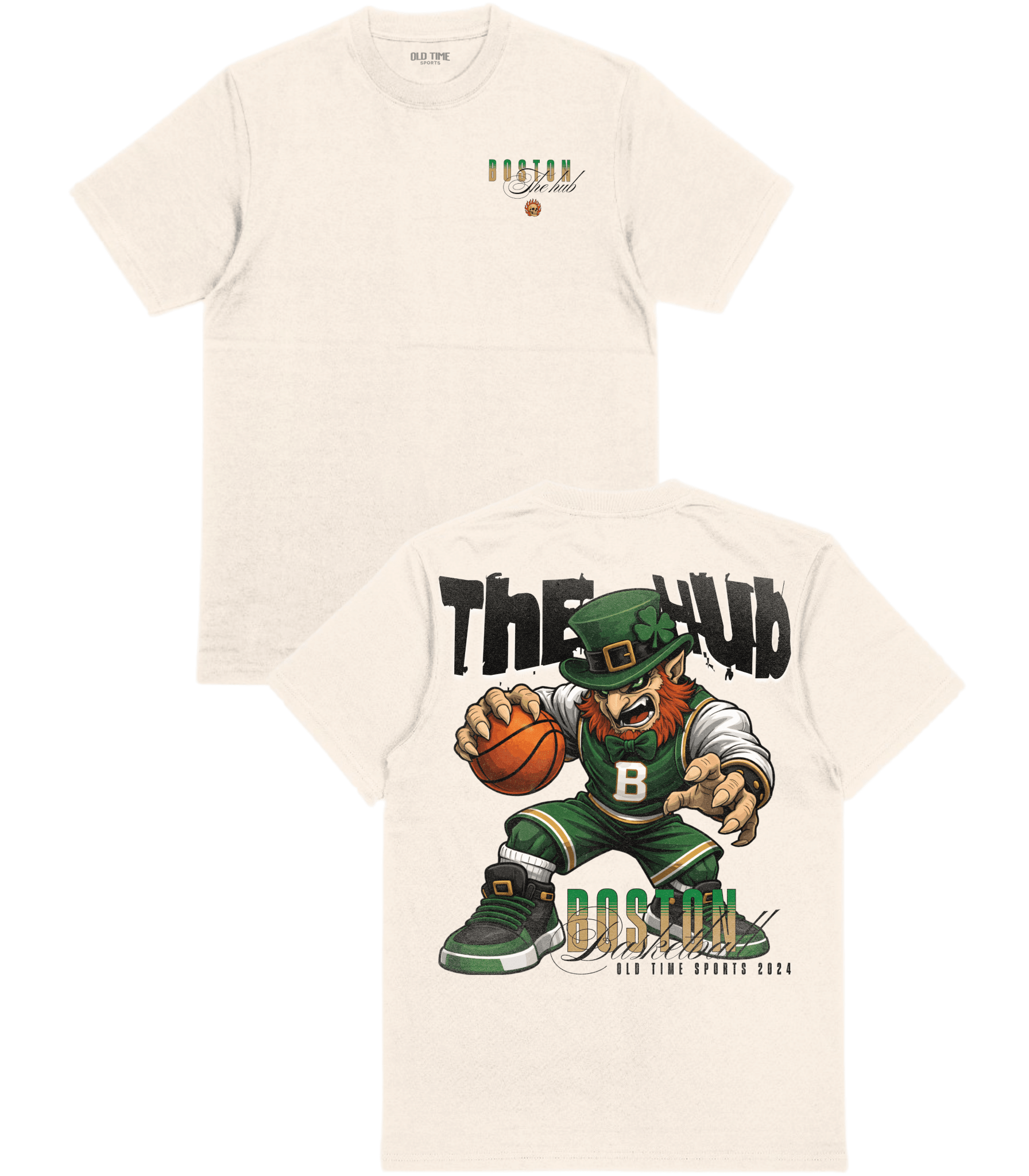 The Hub Basketball T-Shirt - Old Time Sports