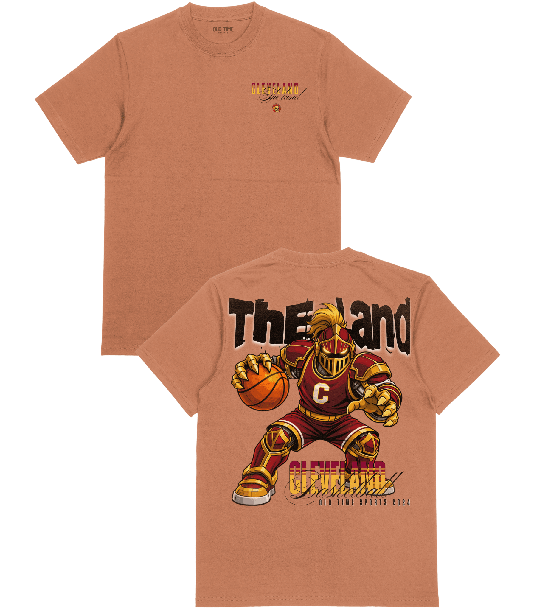 The Land Basketball T-Shirt - Old Time Sports