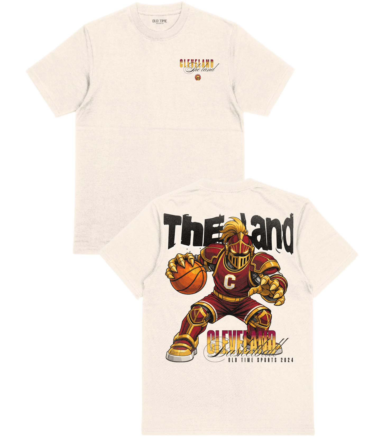 The Land Basketball T-Shirt - Old Time Sports