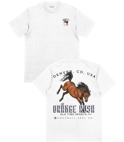 The Orange Rush T-Shirt - Old Time Sports