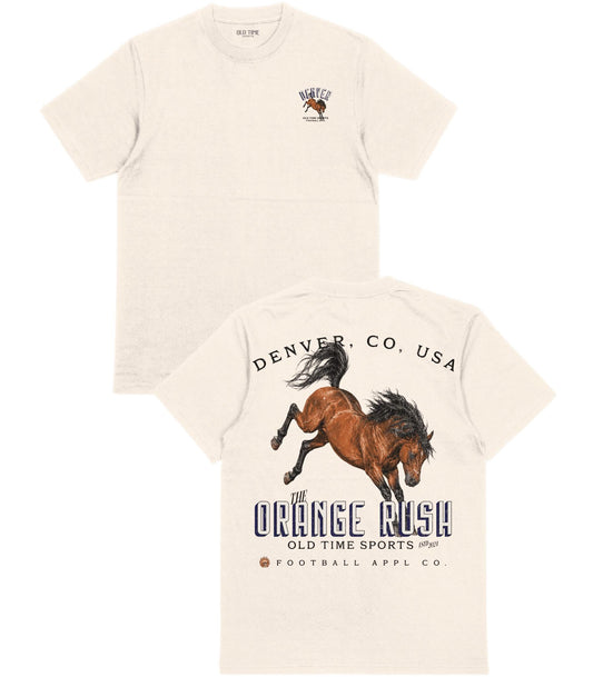 The Orange Rush T-Shirt - Old Time Sports