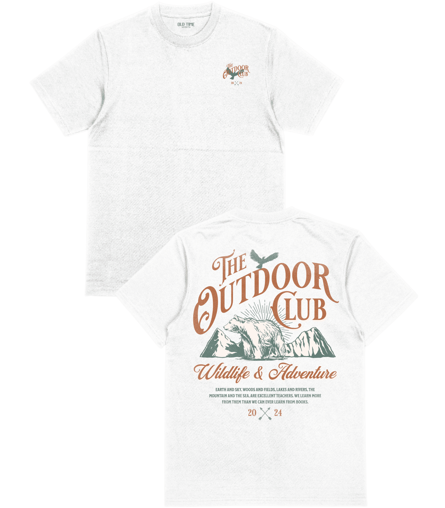 The Outdoor Club T-Shirt - Old Time Sports