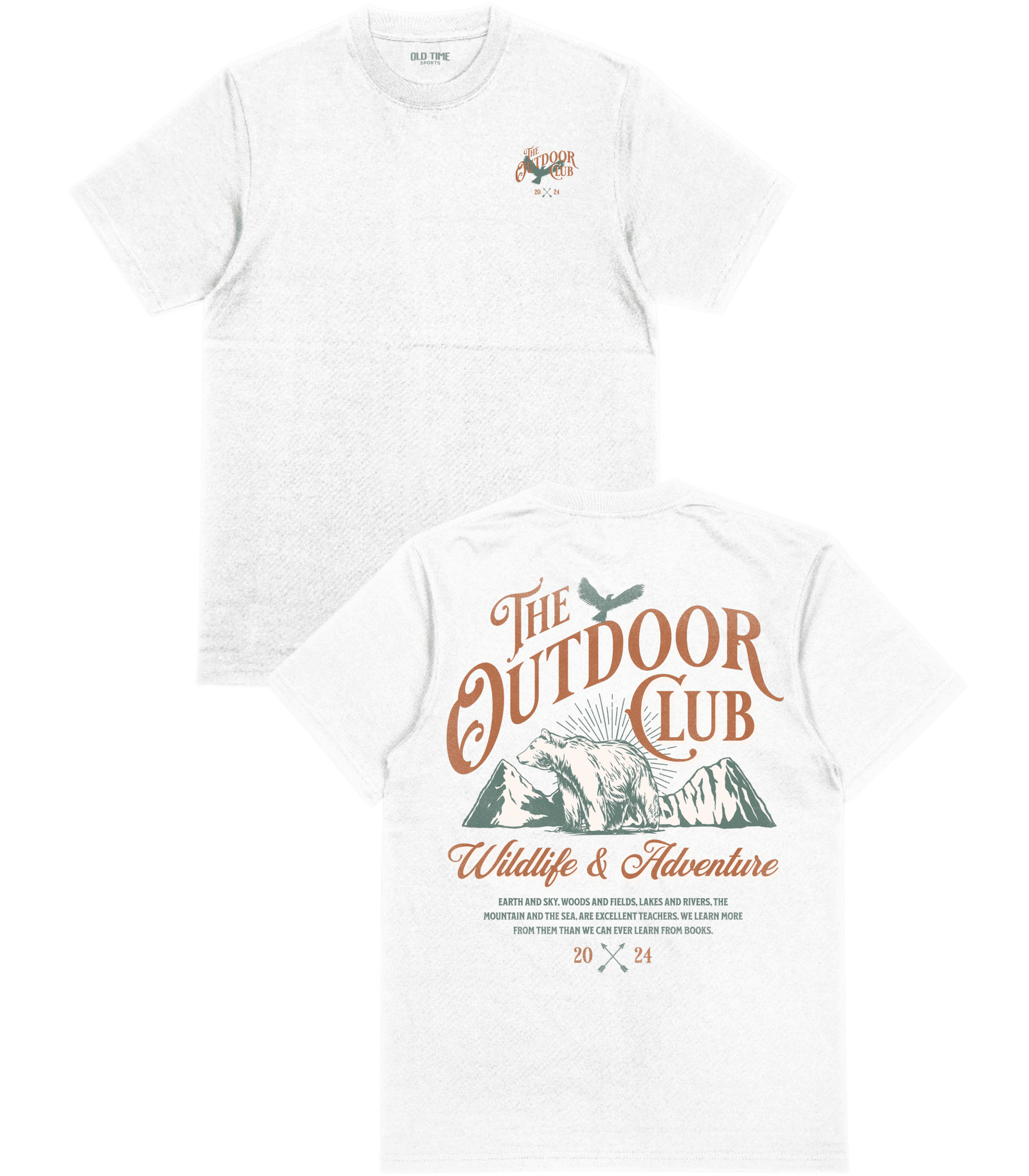 The Outdoor Club T-Shirt - Old Time Sports