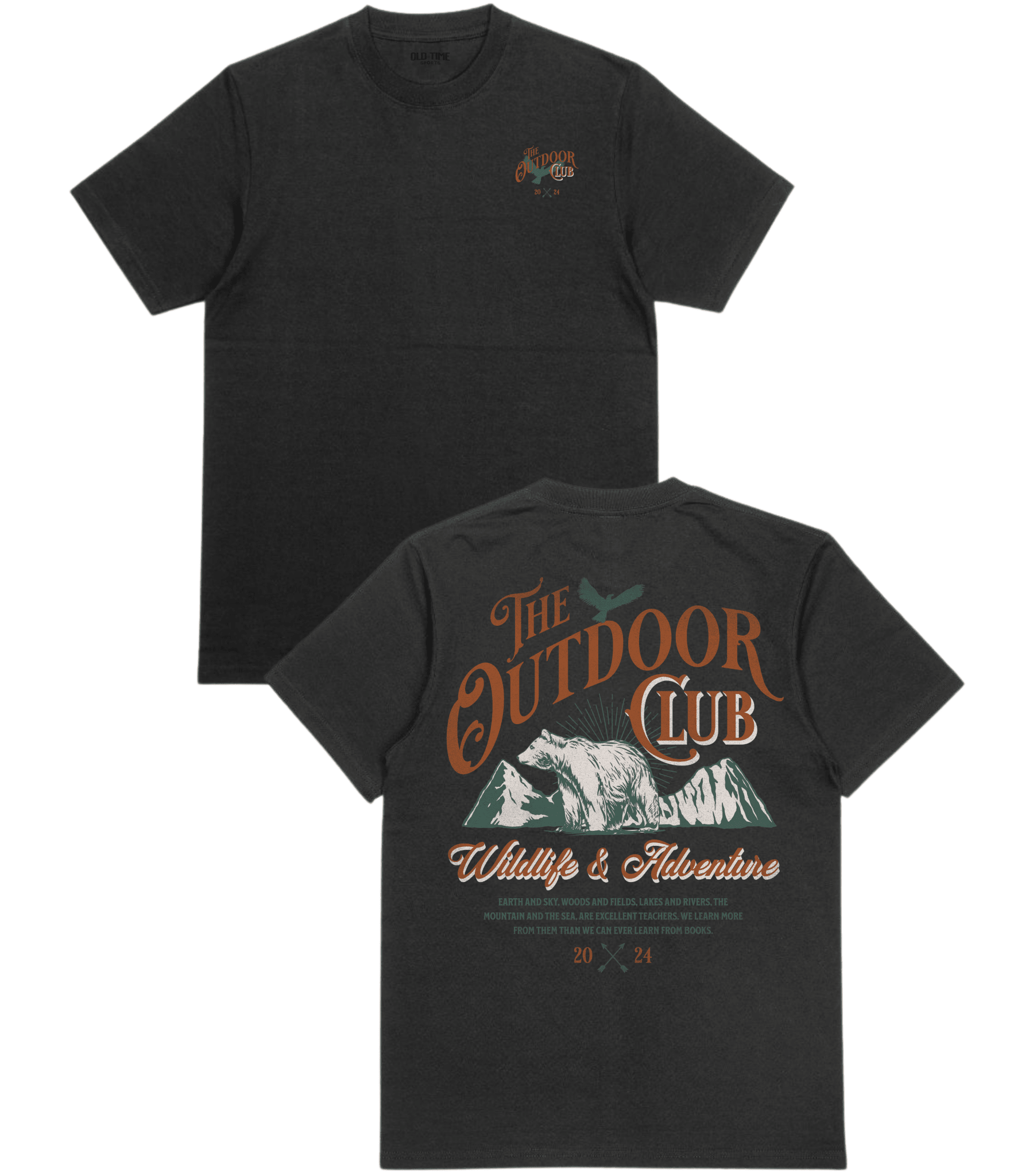 The Outdoor Club T-Shirt - Old Time Sports