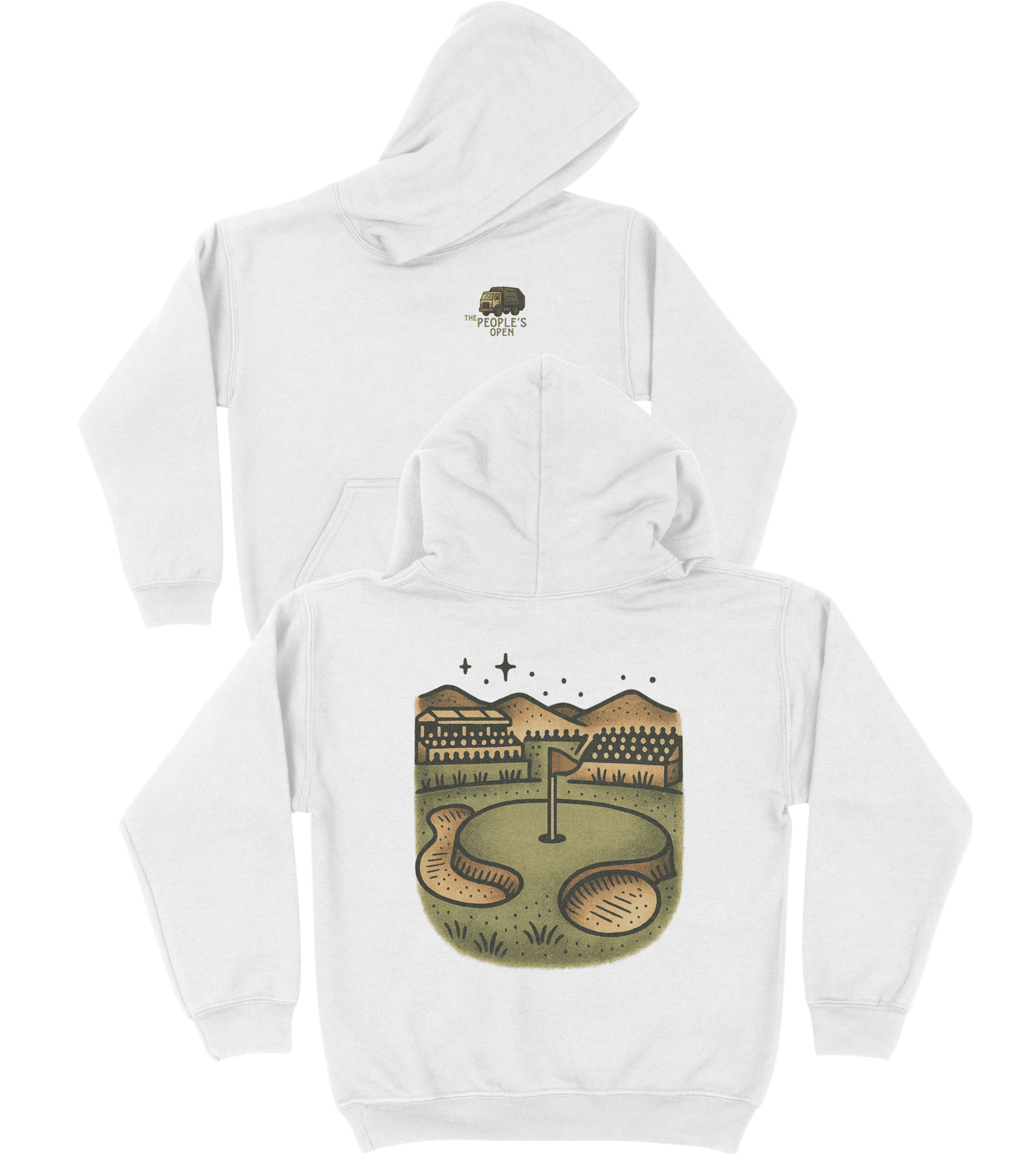 The People's Open YOUTH Hoodie - Old Time Sports