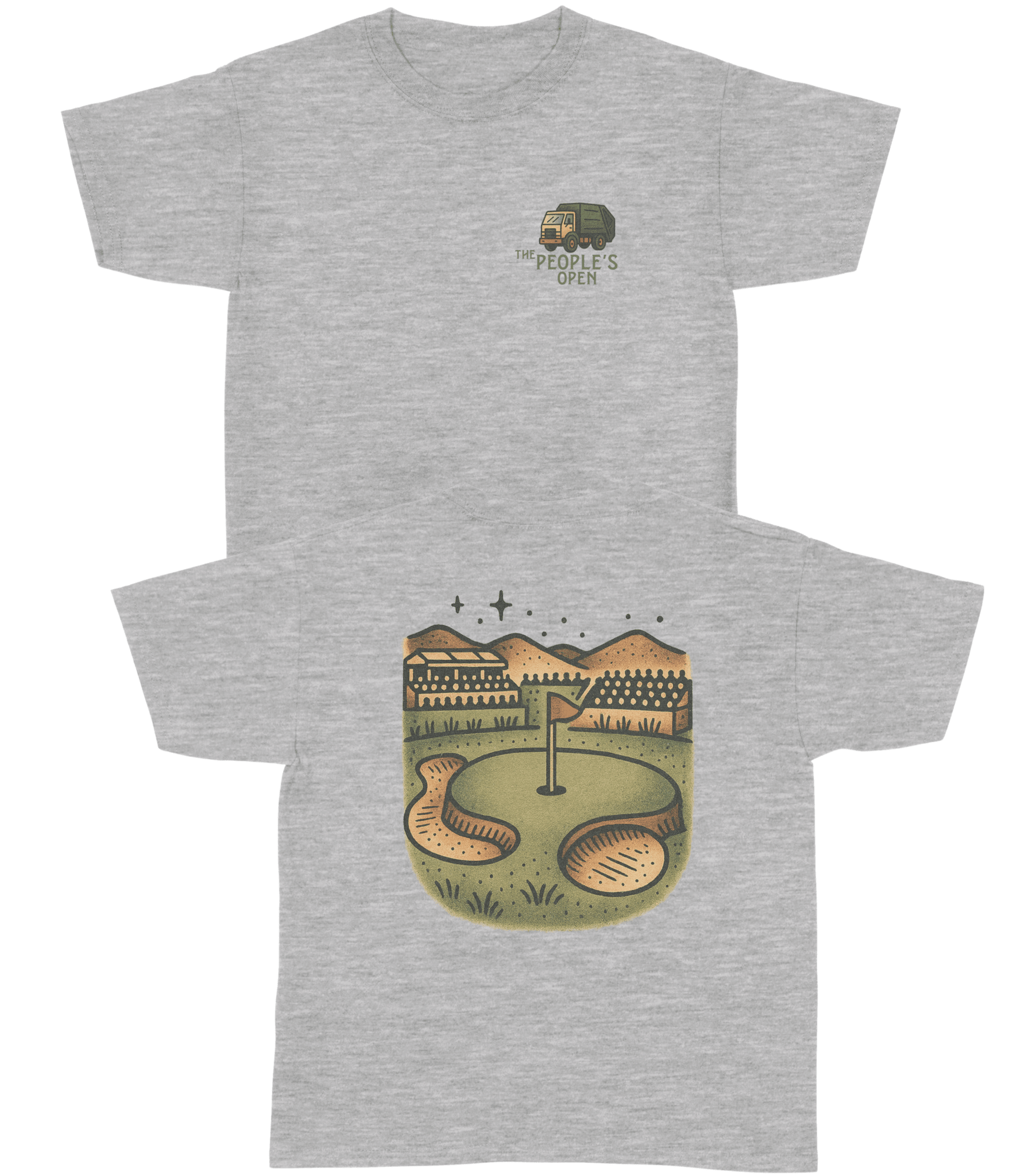 The People's Open YOUTH T-Shirt - Old Time Sports