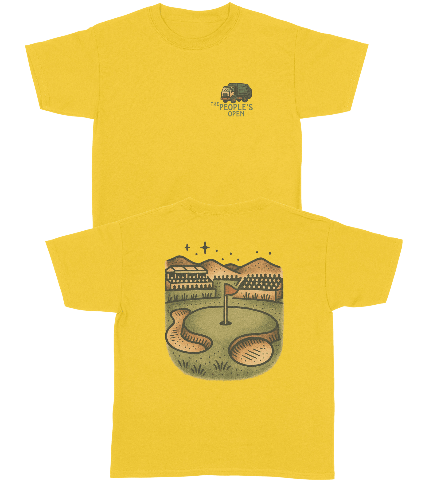 The People's Open YOUTH T-Shirt - Old Time Sports