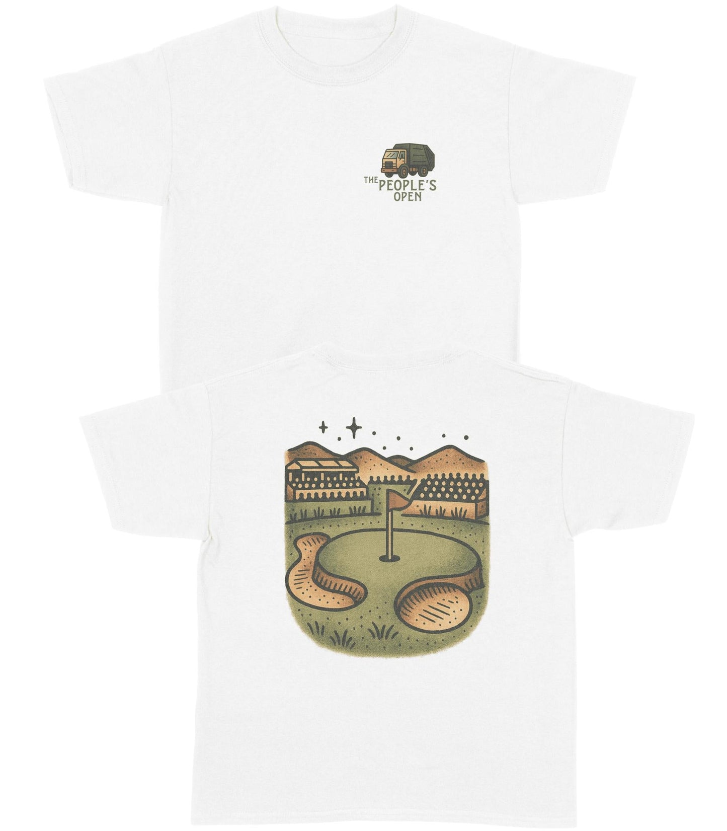 The People's Open YOUTH T-Shirt - Old Time Sports