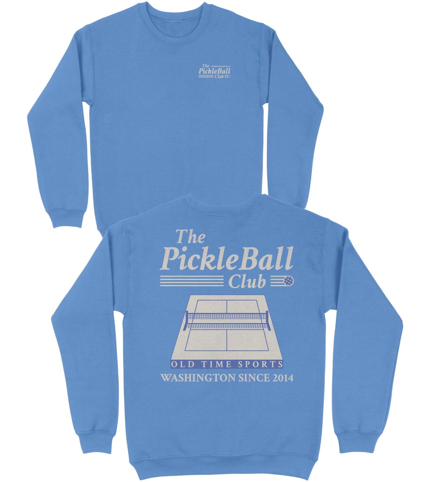 The Pickleball Club Basic Crewneck - Old Time Sports