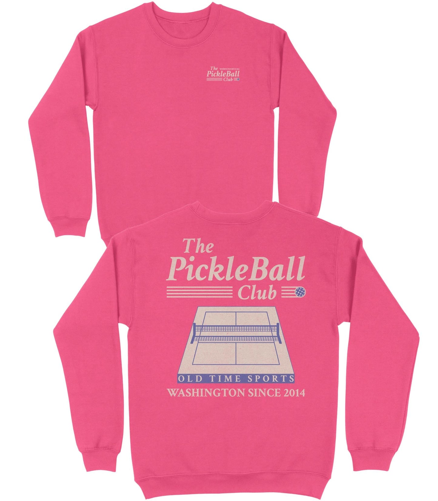 The Pickleball Club Basic Crewneck - Old Time Sports