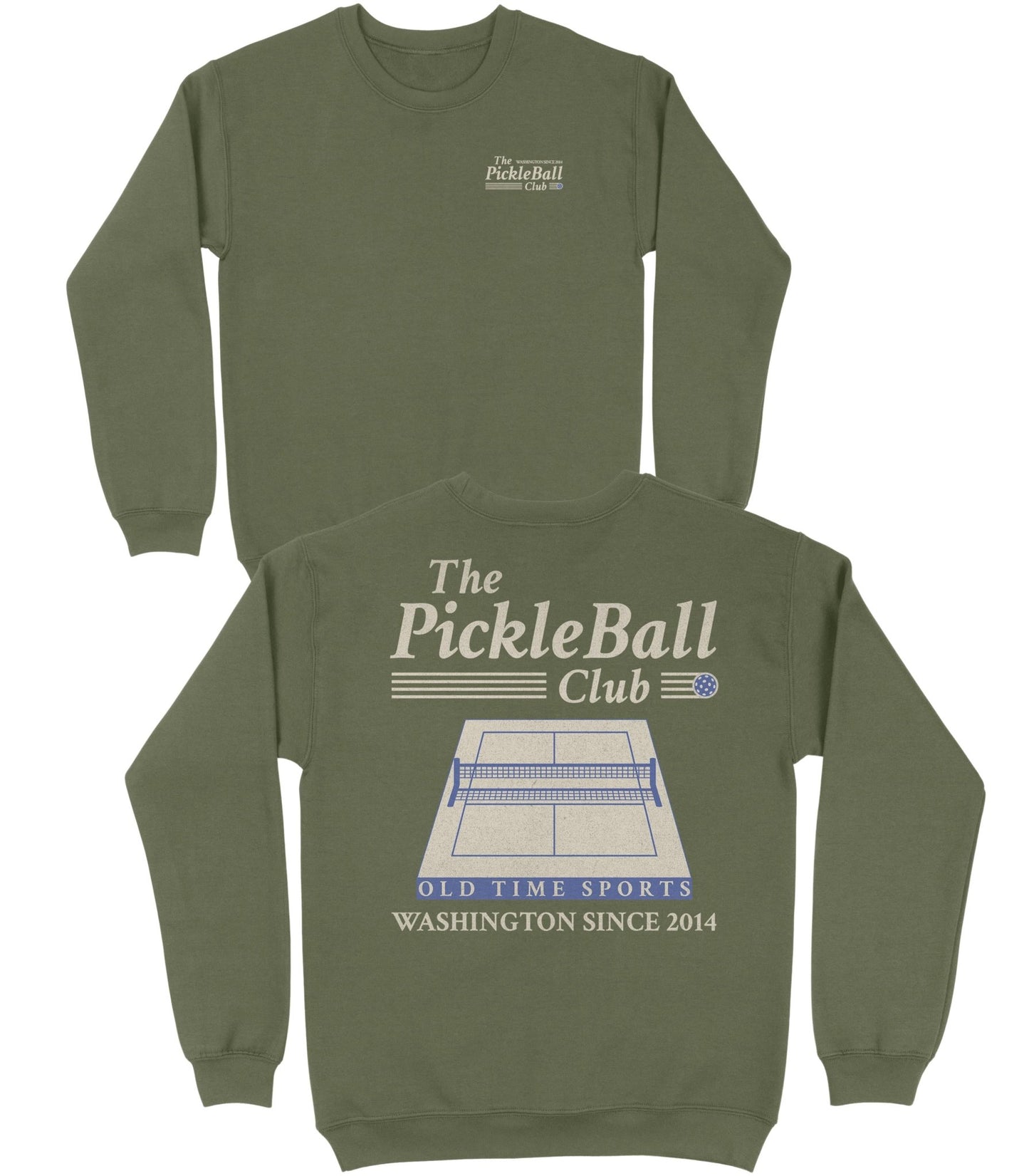 The Pickleball Club Basic Crewneck - Old Time Sports