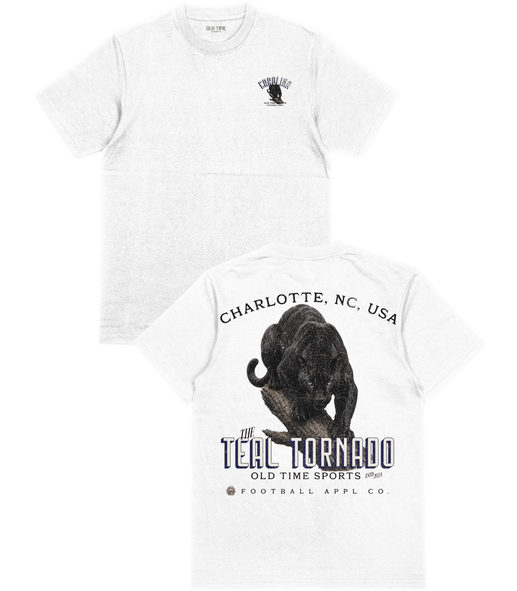 The Teal Tornado T-Shirt - Old Time Sports