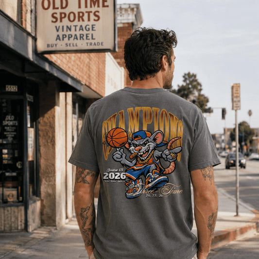 Three-Time Champs T-Shirt - Old Time Sports